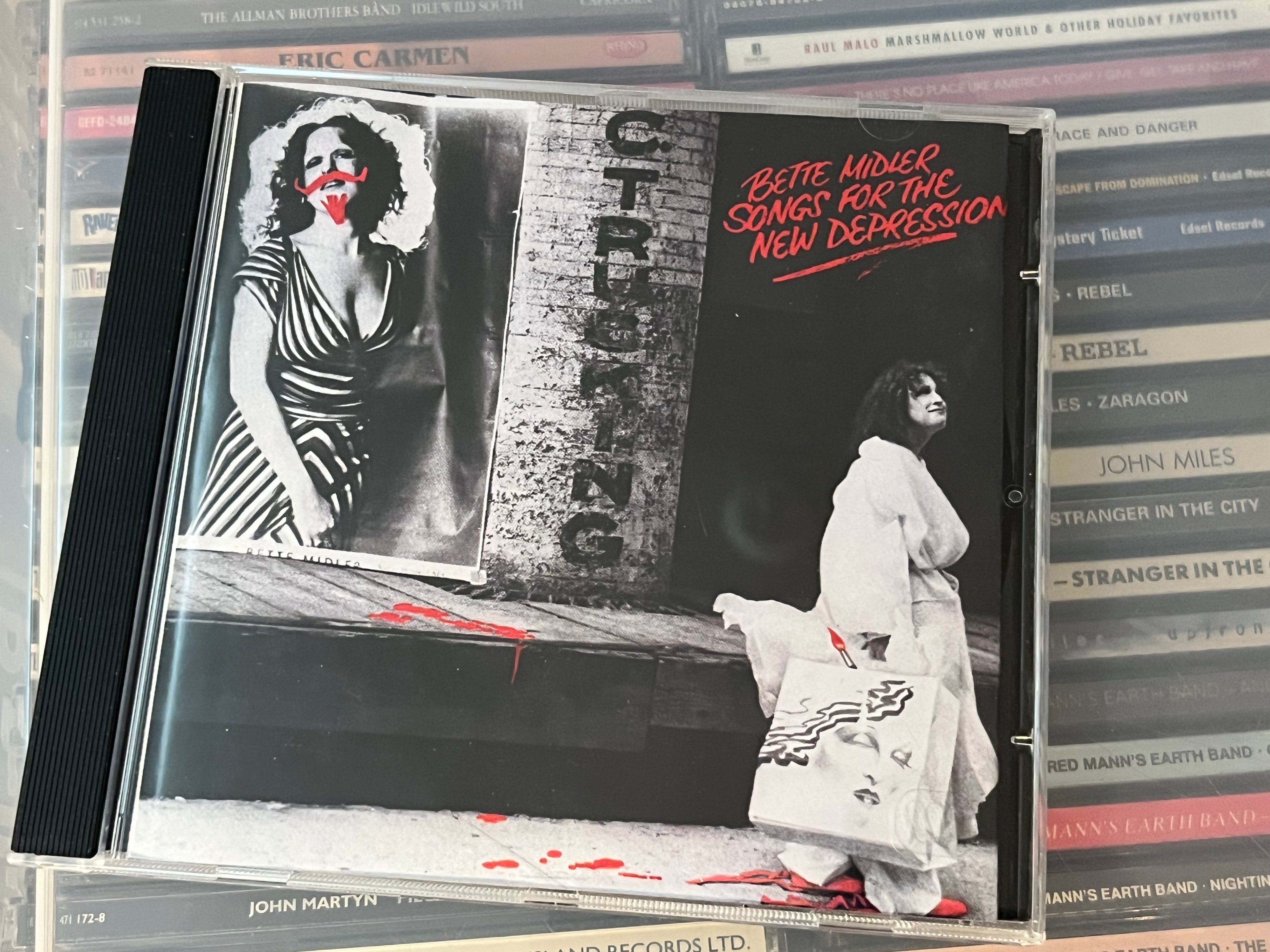Bette Midler ‎– Songs For The New Depression (NM/NM) Remaster