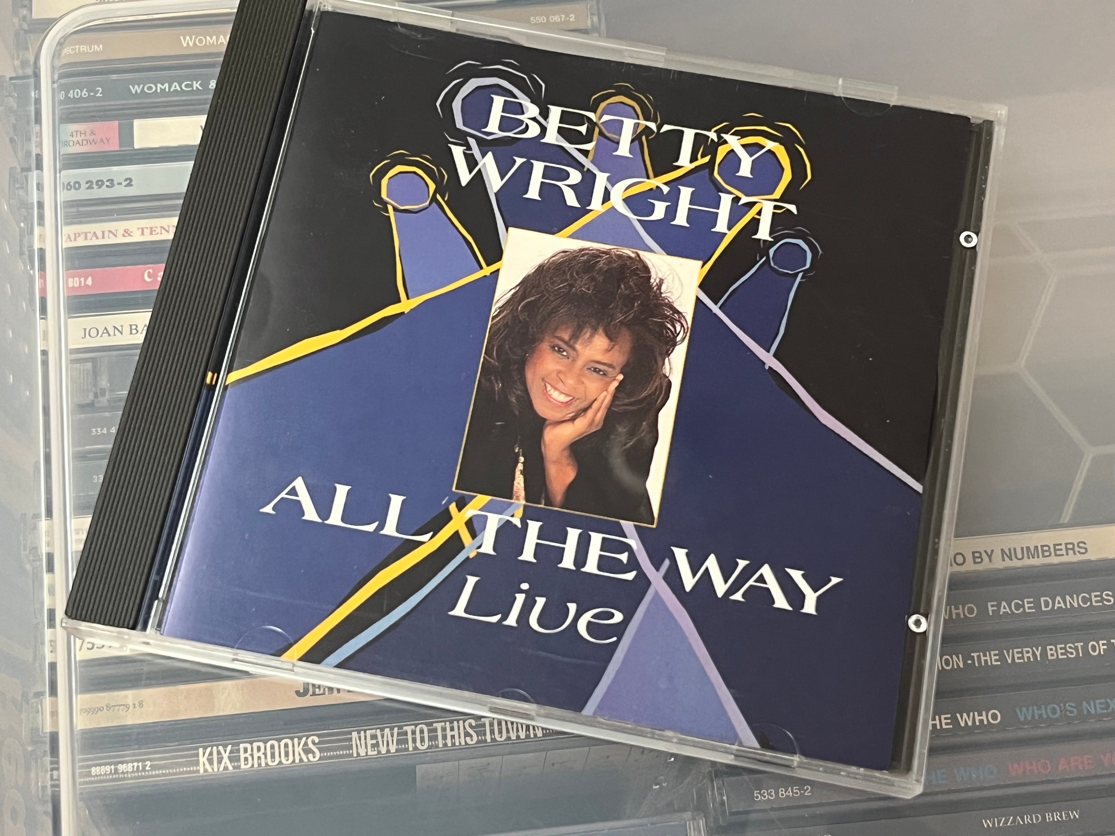 Betty Wright ‎– All The Way Live (NM/NM) ***MEGARARE SOUL***