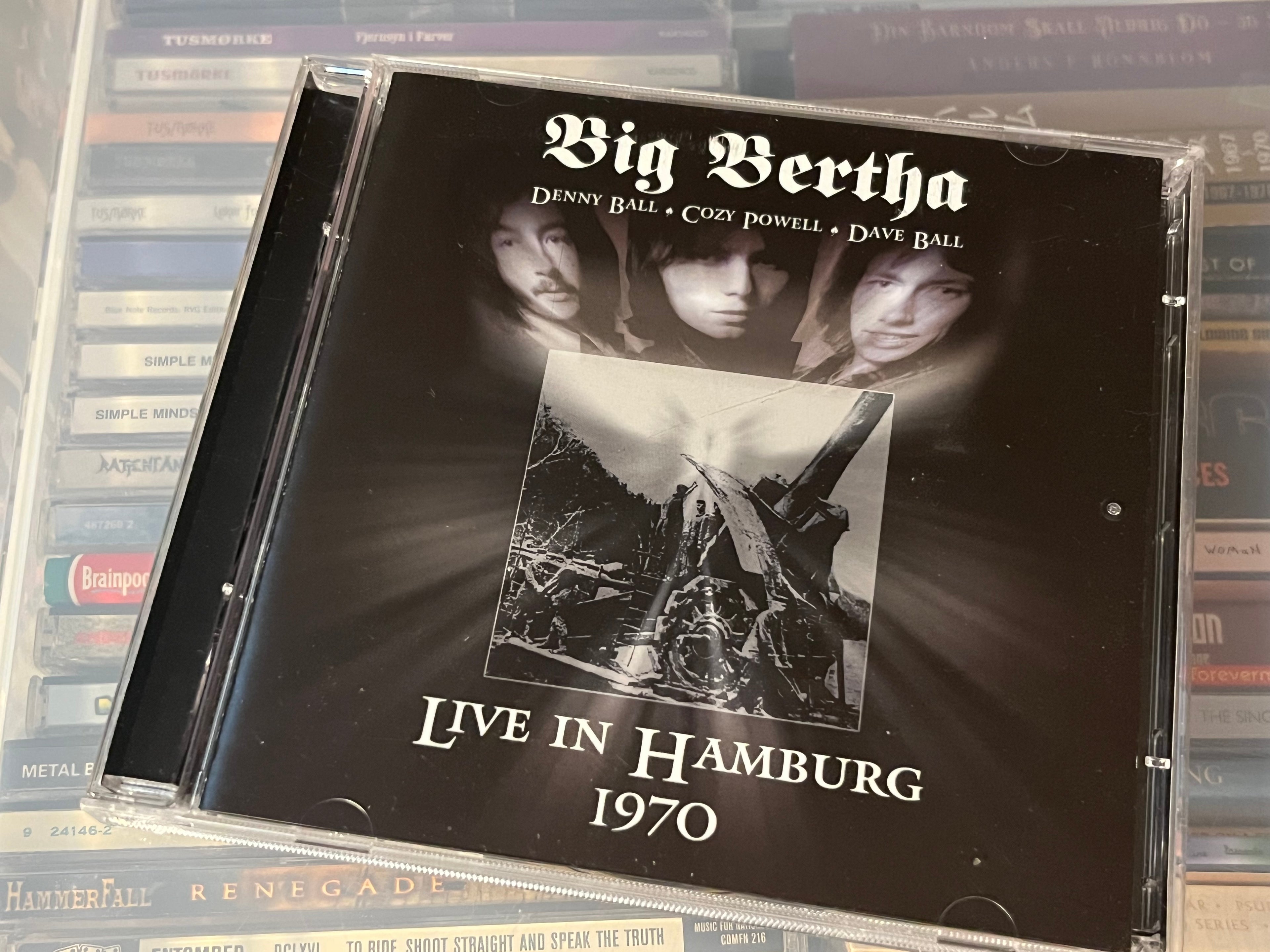 Big Bertha – Live In Hamburg 1970 (NM/NM) UK-04 2CD *Cozy Powell*
