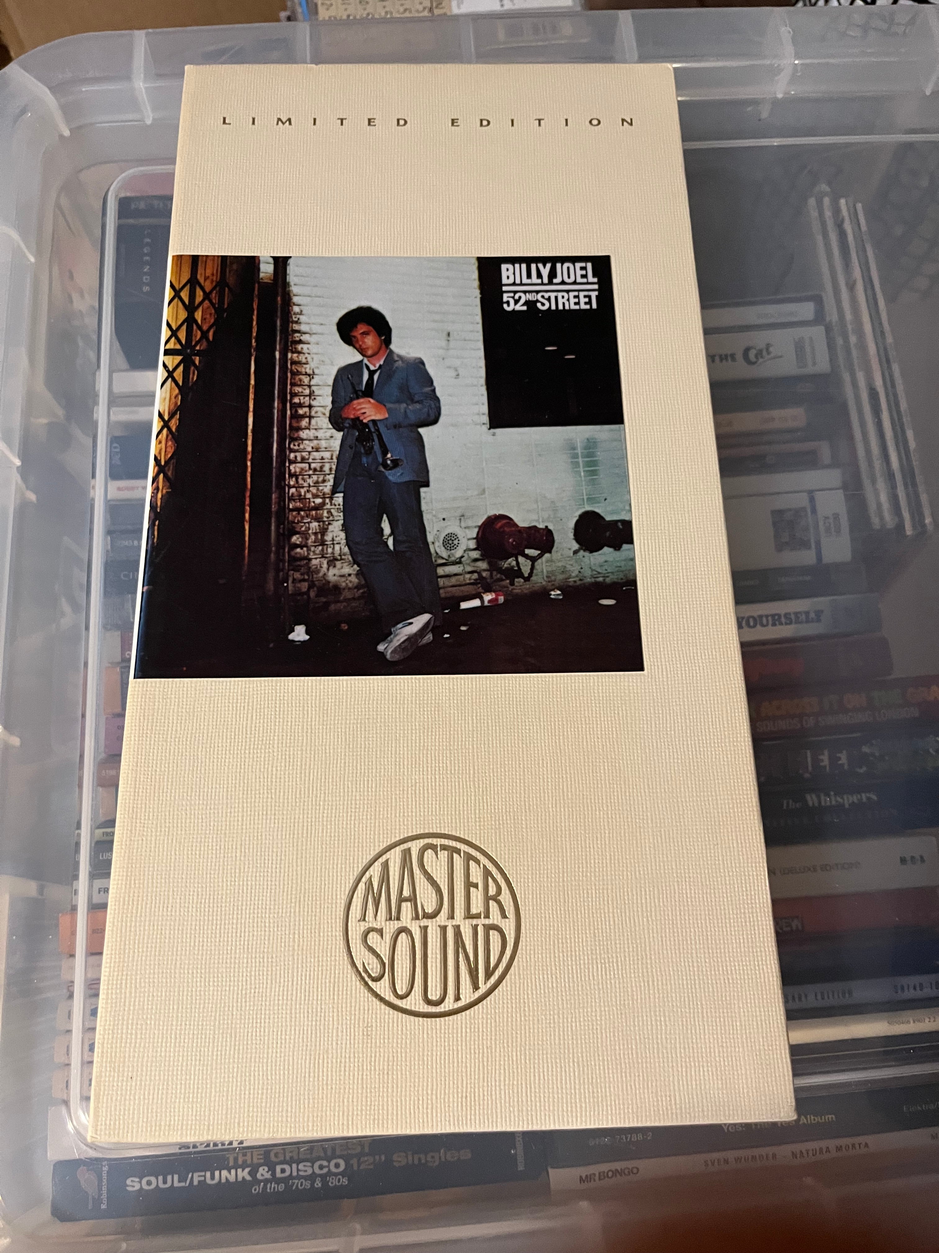 Billy Joel – 52nd Street (NM/NM) US-92 Limited Ed. Gold Disc Longbox