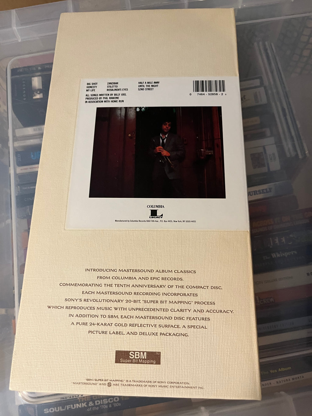 Billy Joel – 52nd Street (NM/NM) US-92 Limited Ed. Gold Disc Longbox
