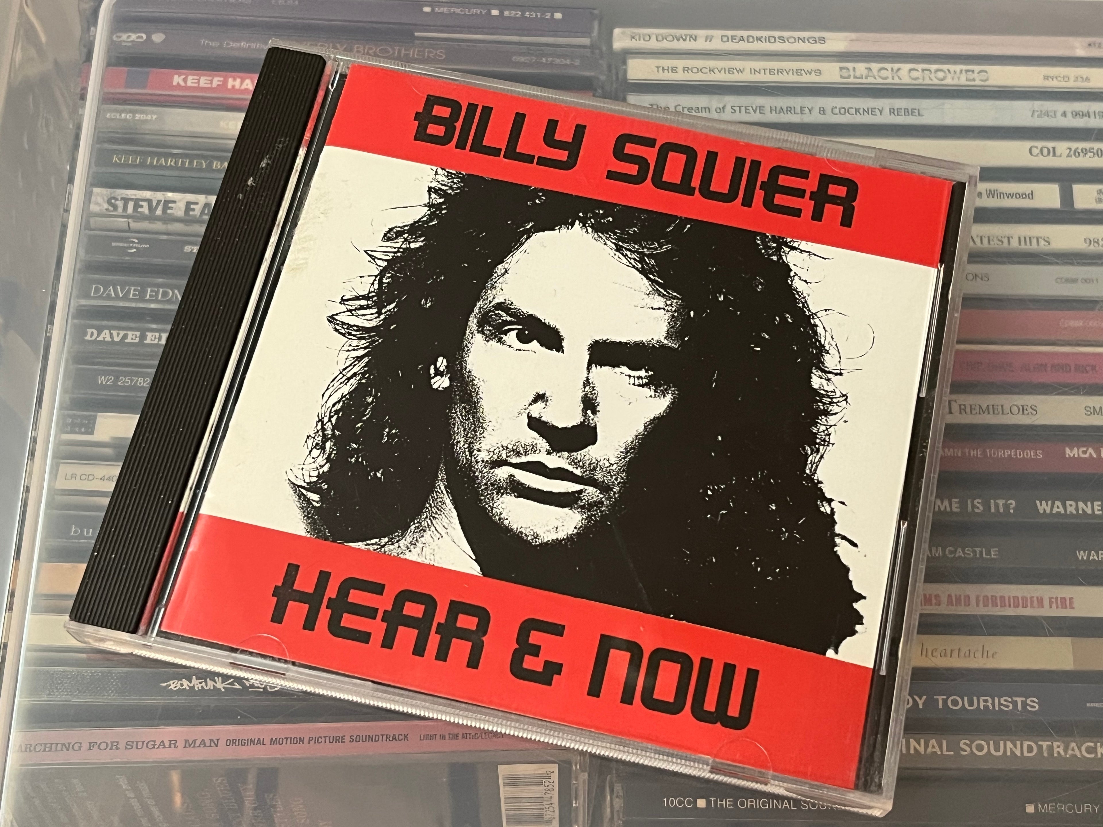 Billy Squier ‎– Hear & Now (NM/NM) US-89