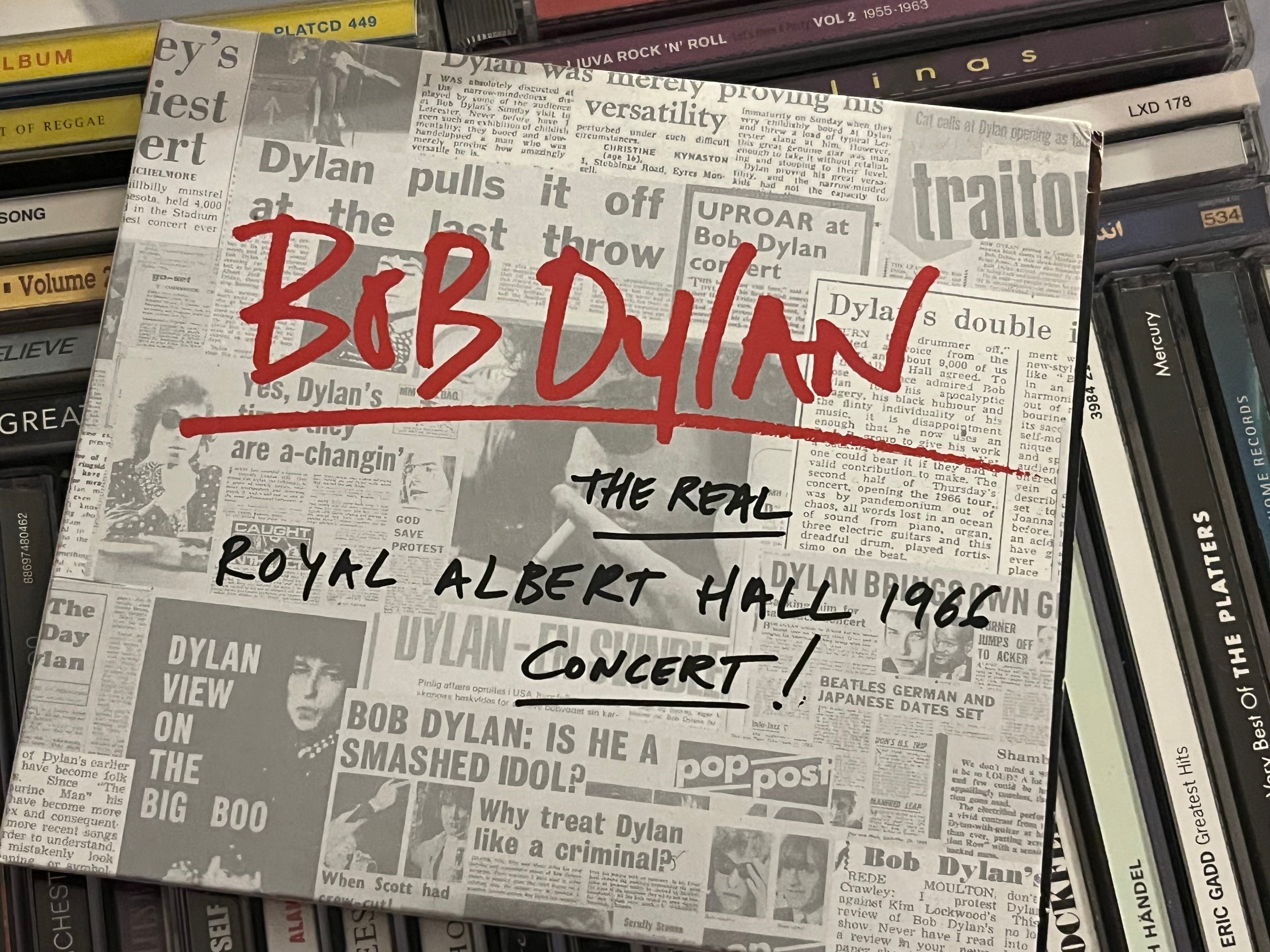 Bob Dylan – The Real Royal Albert Hall 1966 Concert! (NM/vg+) 2CD