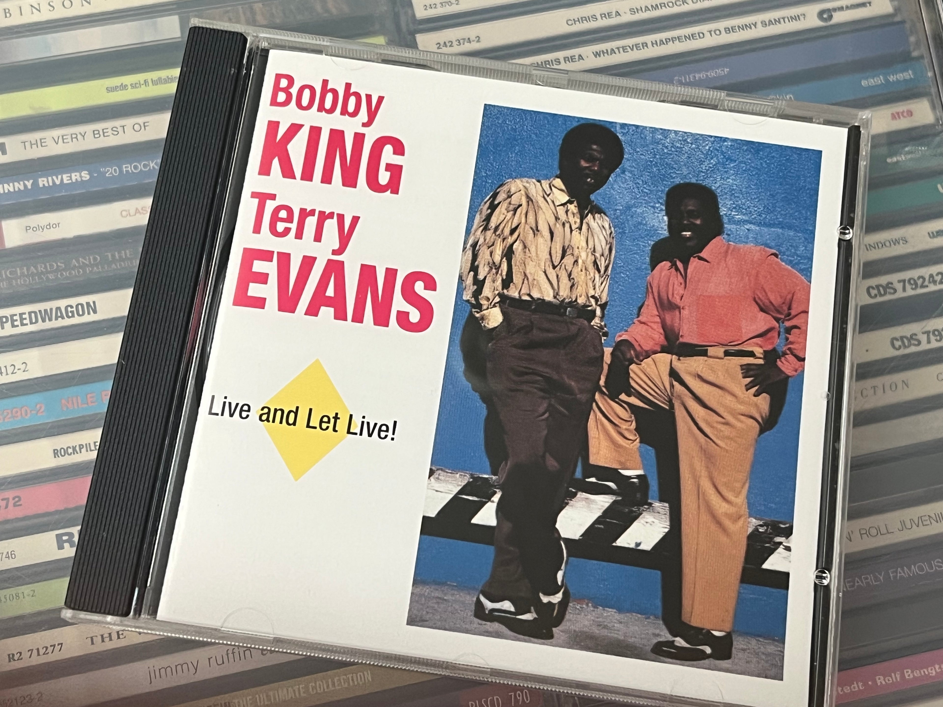 Bobby King & Terry Evans – Live And Let Live! (NM/NM)