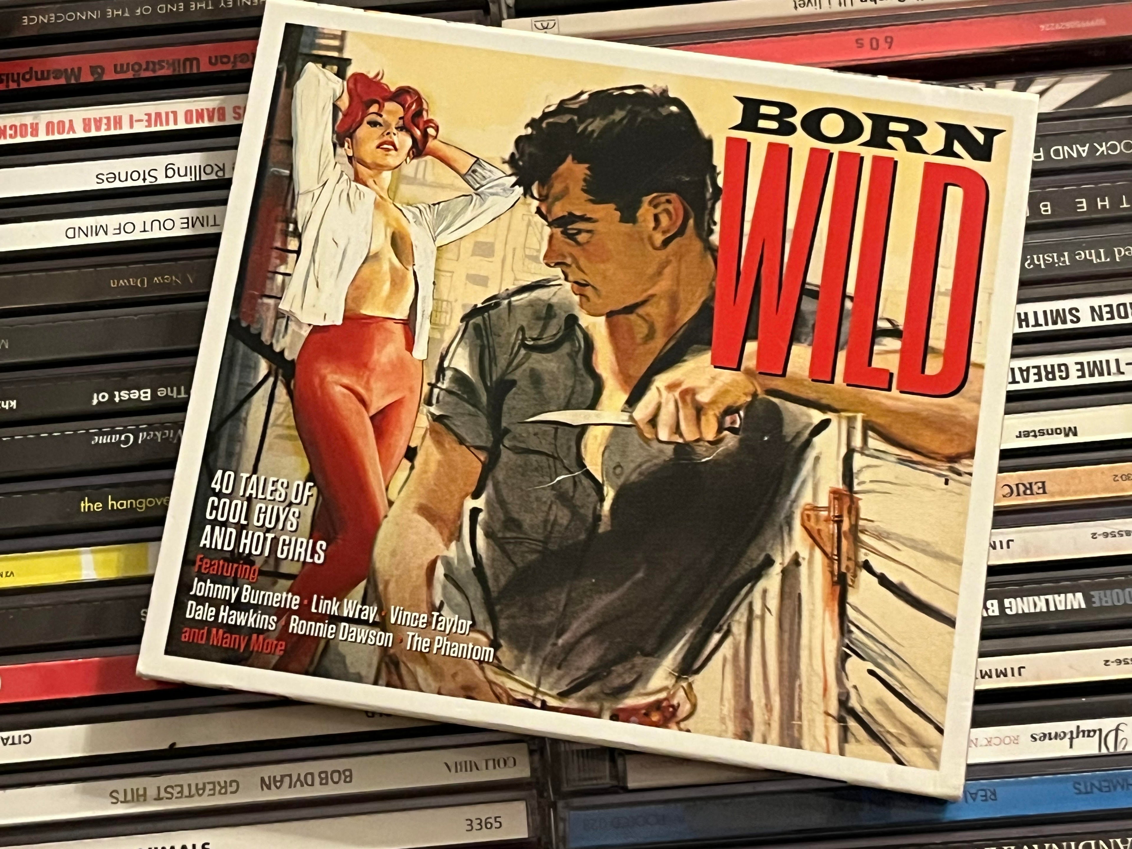 Various – Born Wild (40 Tales Of Cool Guys And Hot Girls) (NM/NM) 2CD