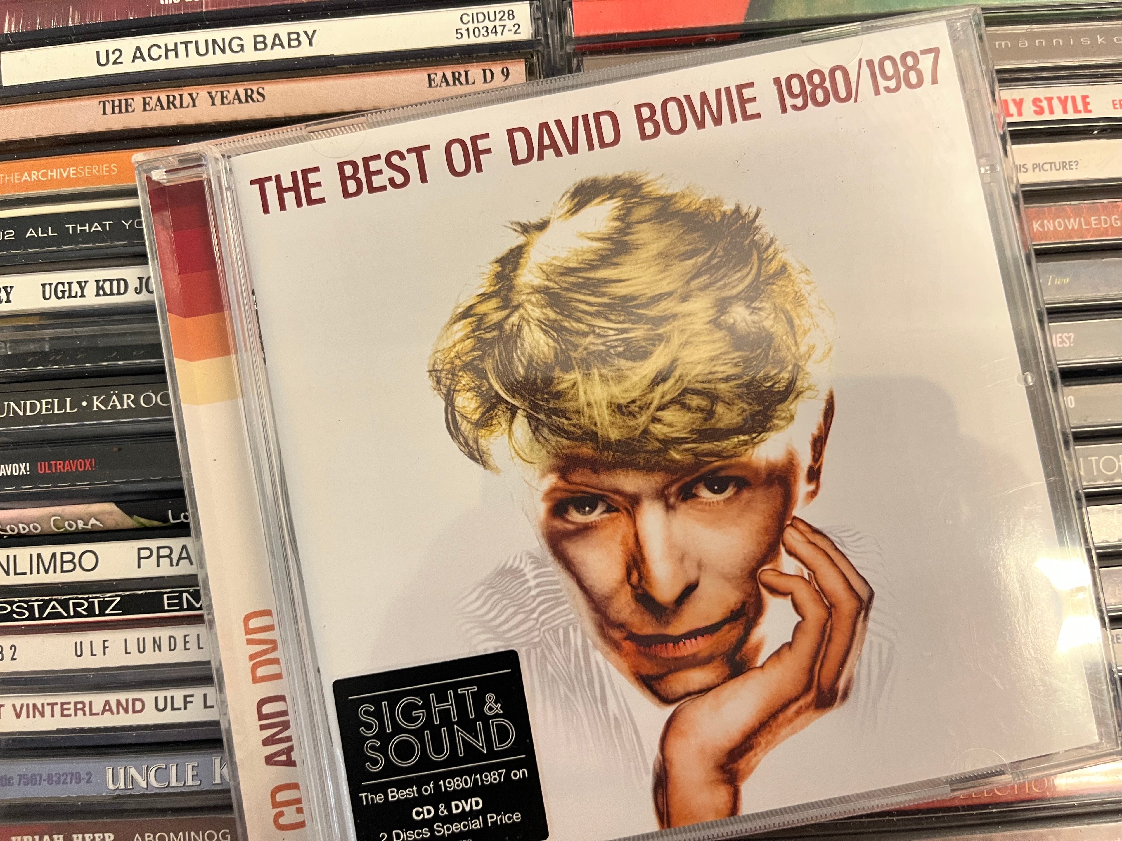 David Bowie – The Best Of David Bowie 1980 / 1987 (NM/NM) CD+DVD
