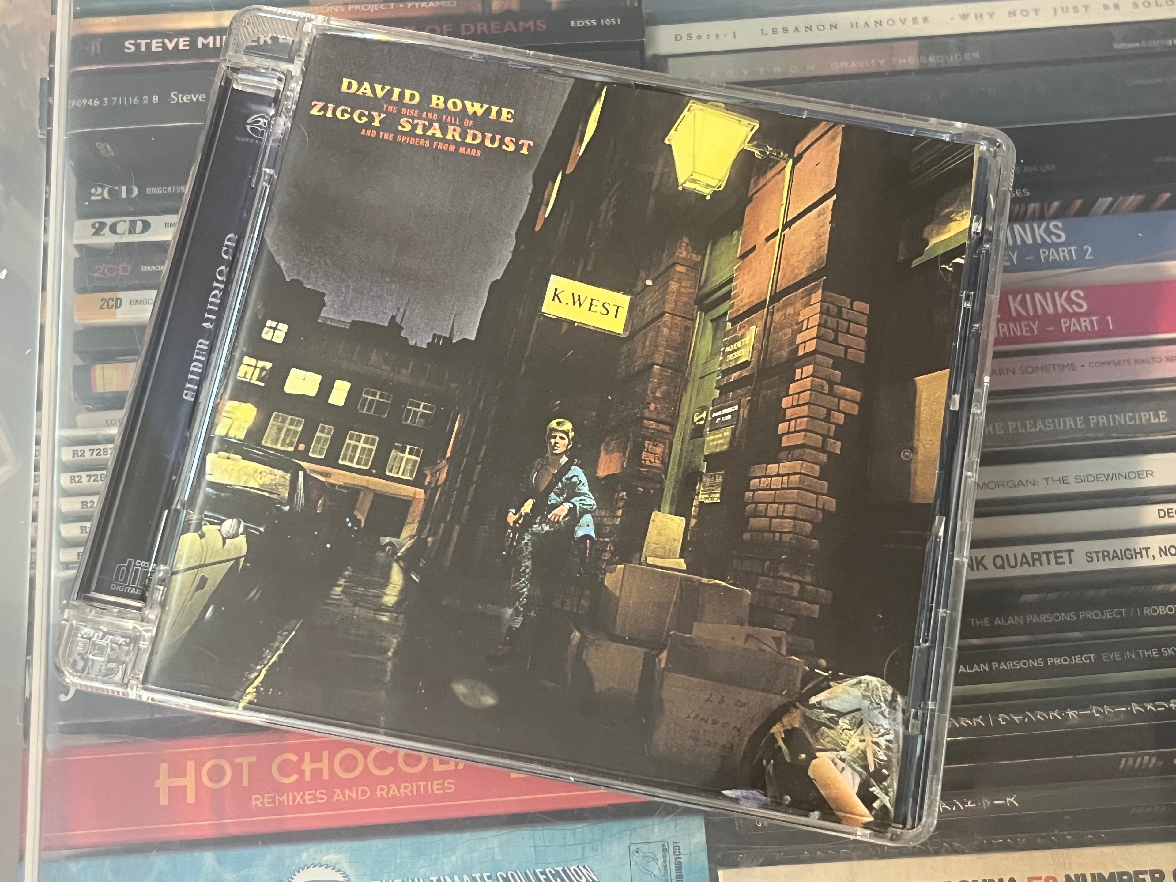 David Bowie ‎– The Rise And Fall Of Ziggy Stardust And The Spiders From Mars (NM/NM) EU-03 Super Audio-CD Hybrid