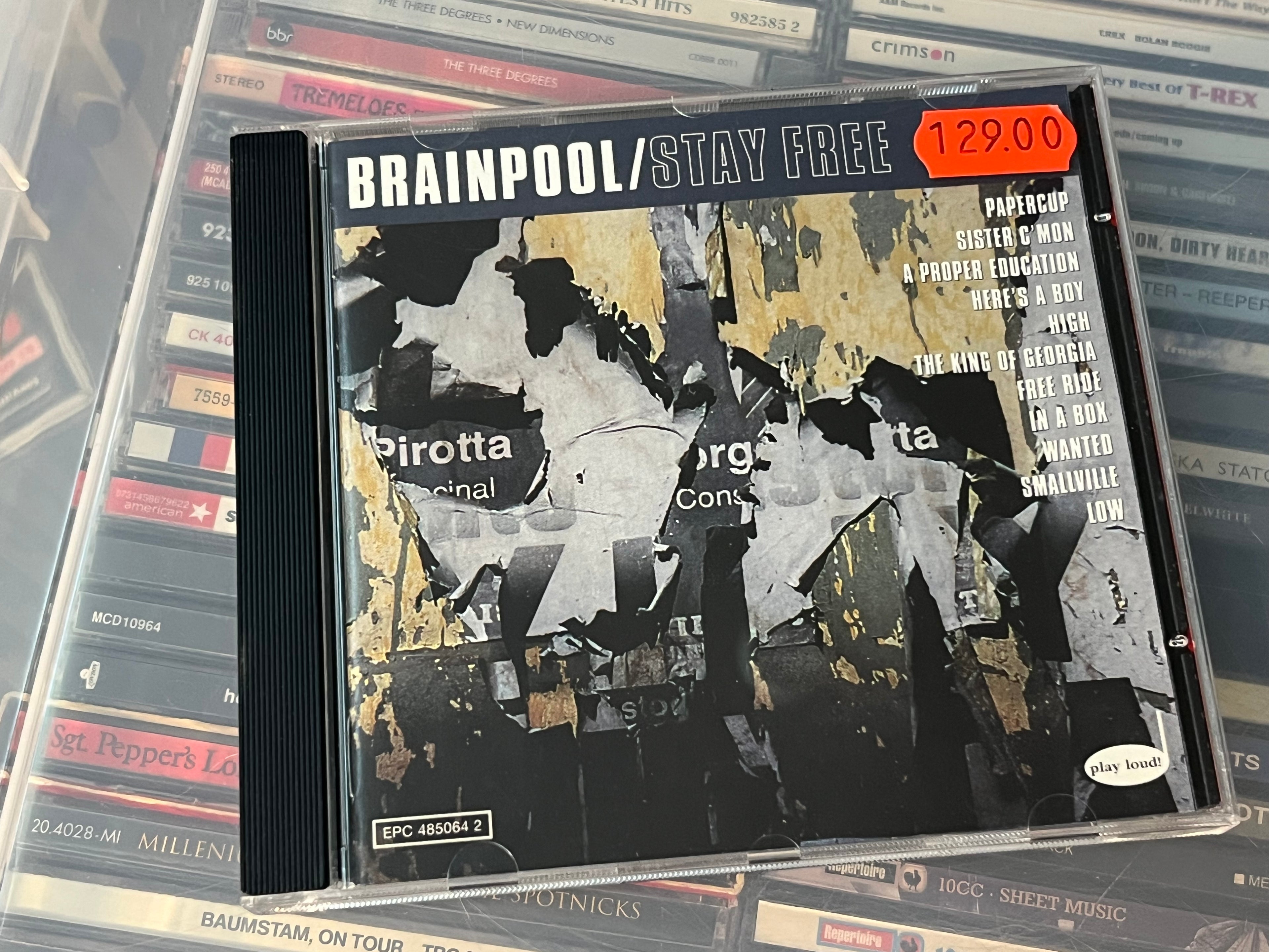 Brainpool ‎– Stay Free (NM/NM)