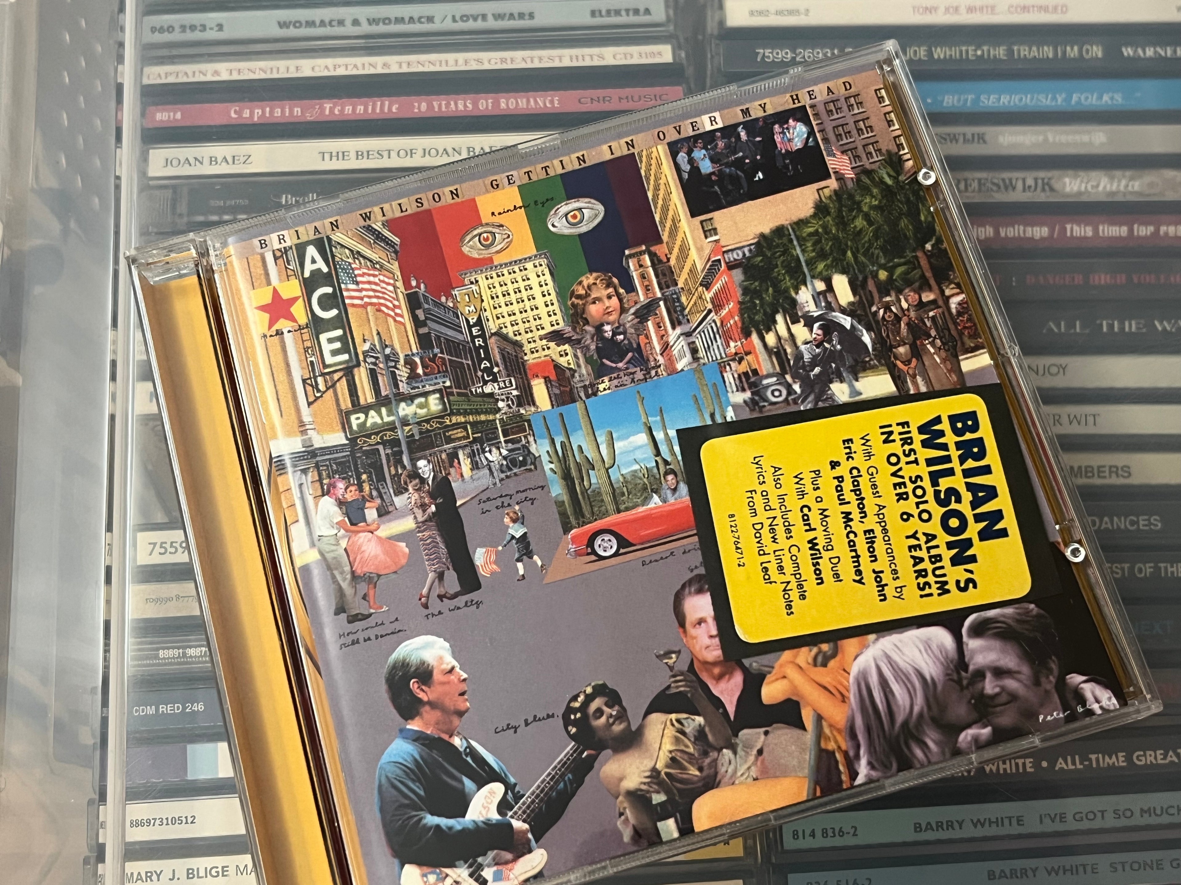Brian Wilson ‎– Gettin' In Over My Head (NM/NM)