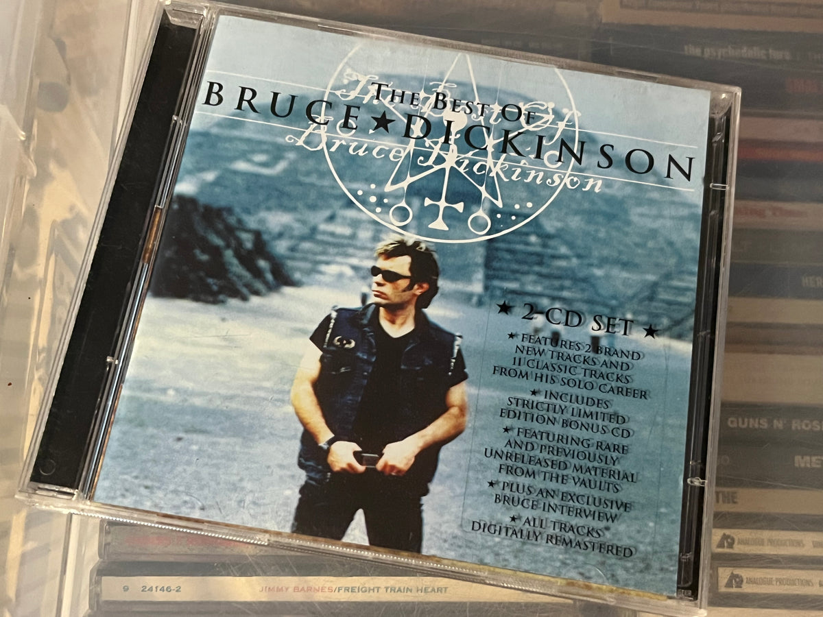 Bruce Dickinson ‎– The Best Of Bruce Dickinson (NM/NM) UK-01 2CD Limited Ed.