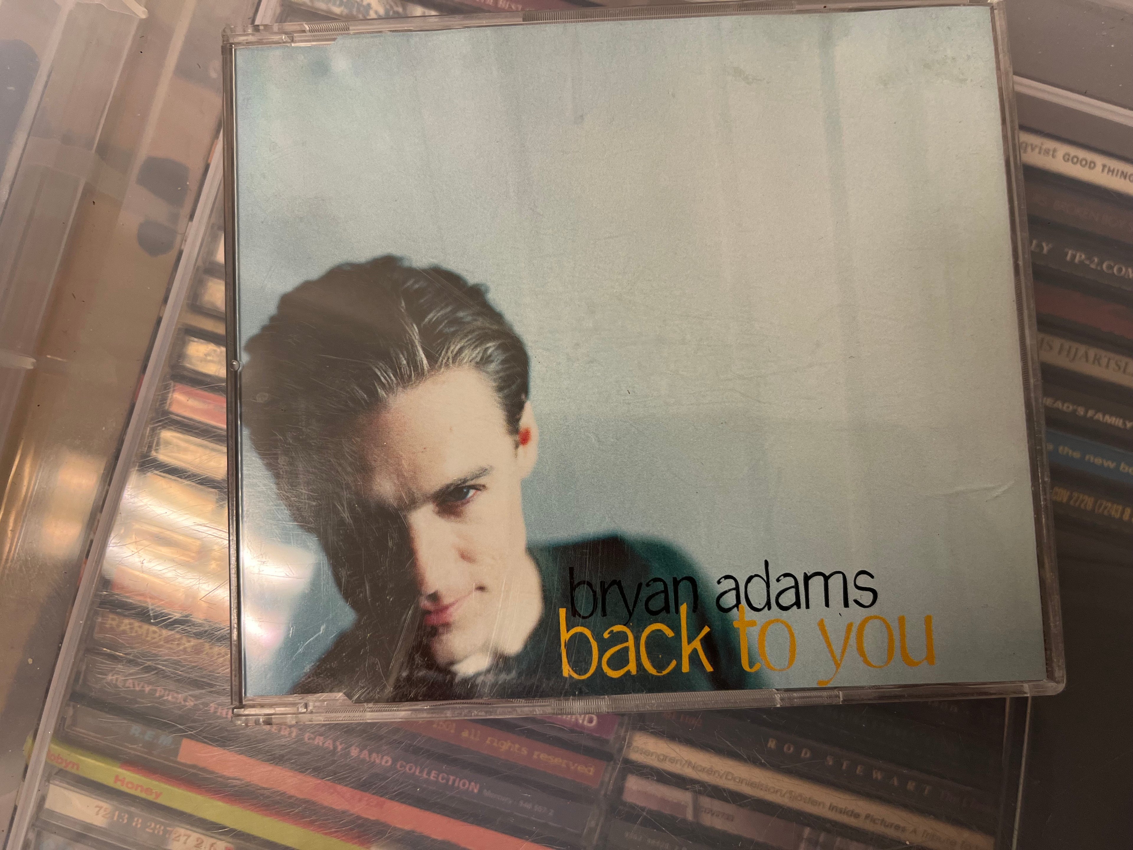 Bryan Adams - Back To You (NM/NM) 3-spårs singel