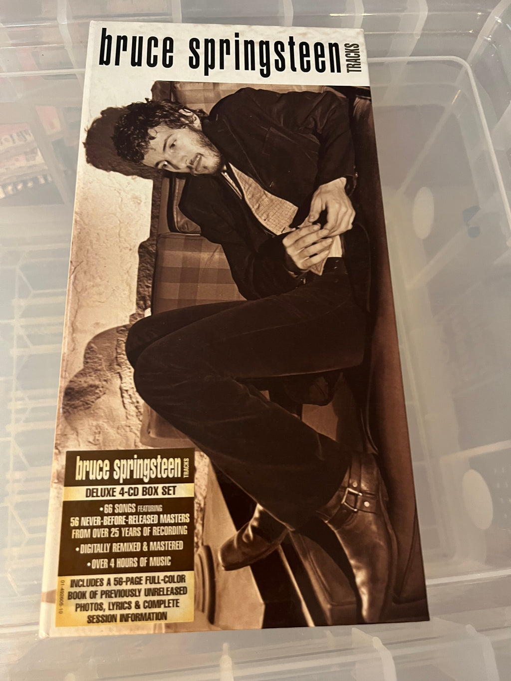 Bruce Springsteen ‎– Tracks (NM/vg+) EU-98 4CD HDCD Longbox