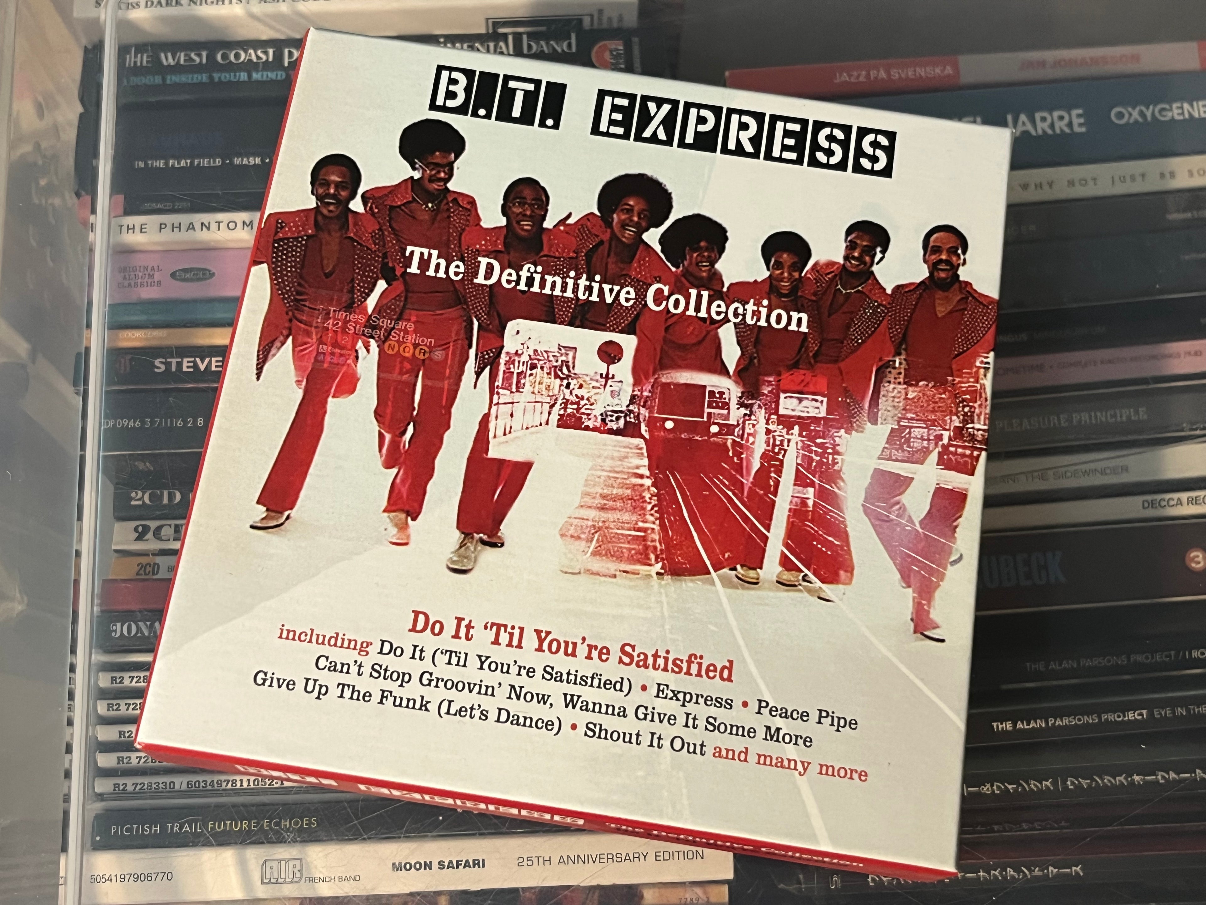 B.T. Express ‎– The Definitive Collection - Do It 'Til You're Satisfied (NM/NM) UK-24 4CD-Box
