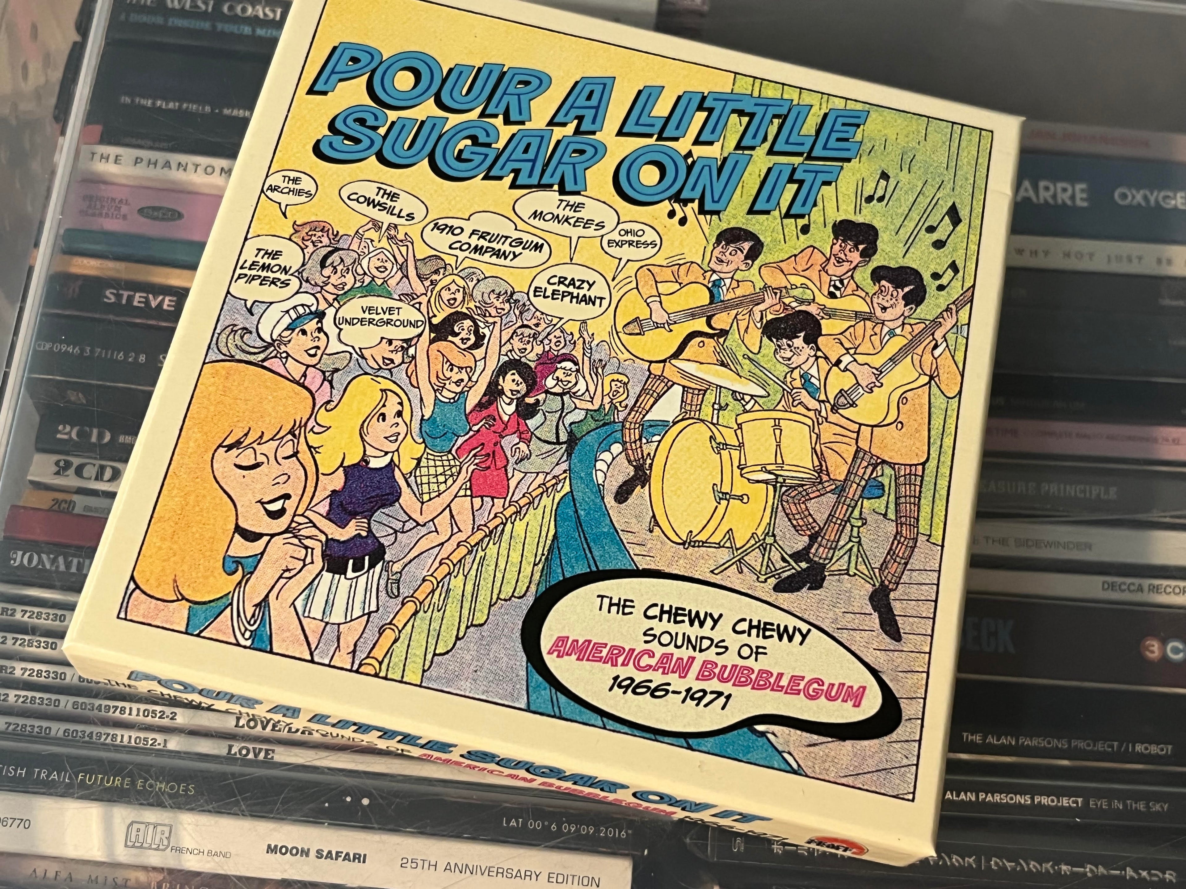 Various ‎– Pour A Little Sugar On It (The Chewy Chewy Sounds Of American Bubblegum 1966-1971) (NM/NM) UK-24 3CD-box!