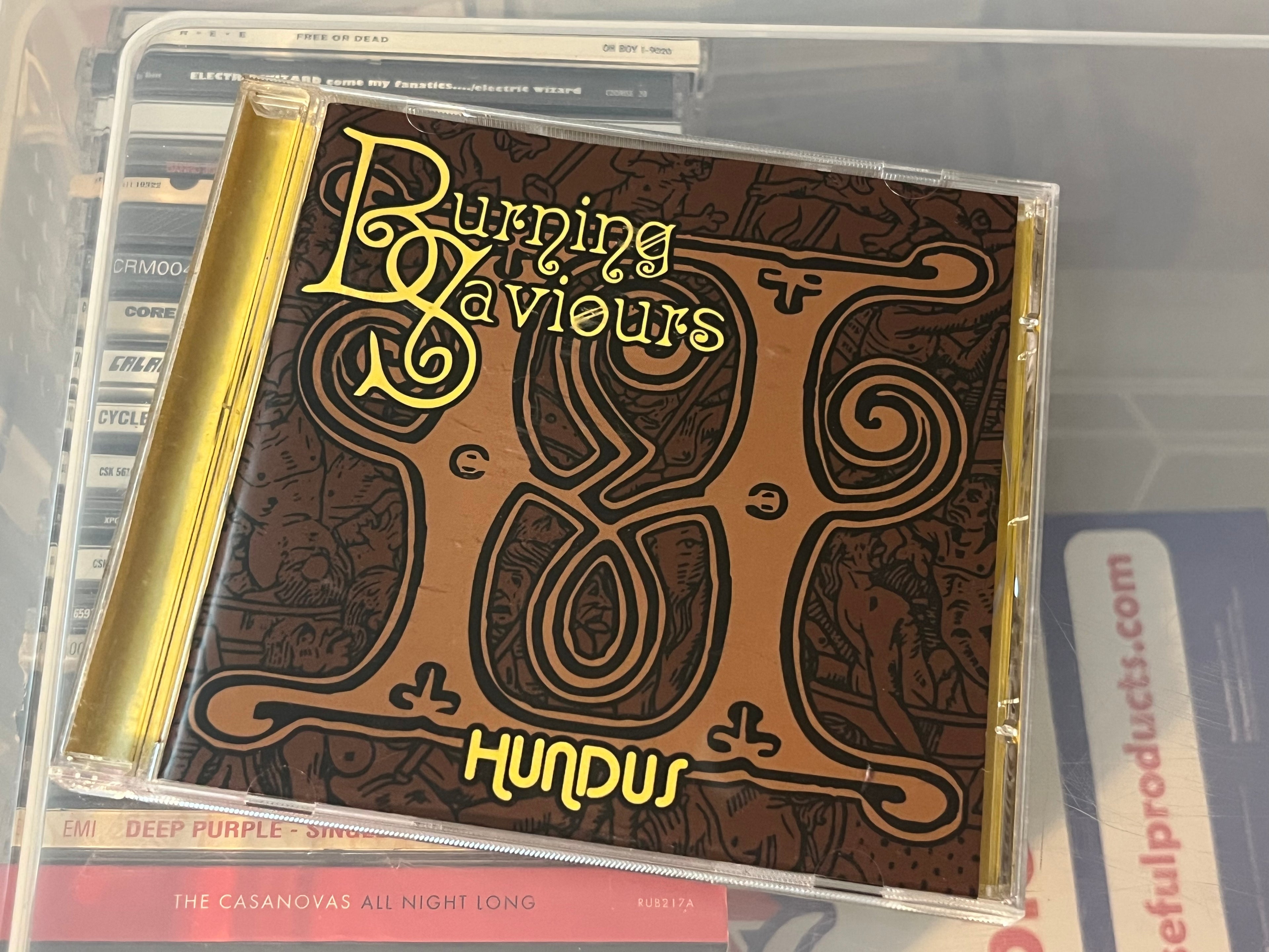 Burning Saviours ‎– Hundus (NM/NM) SWE-06 Hard folk rock fr Örebro!