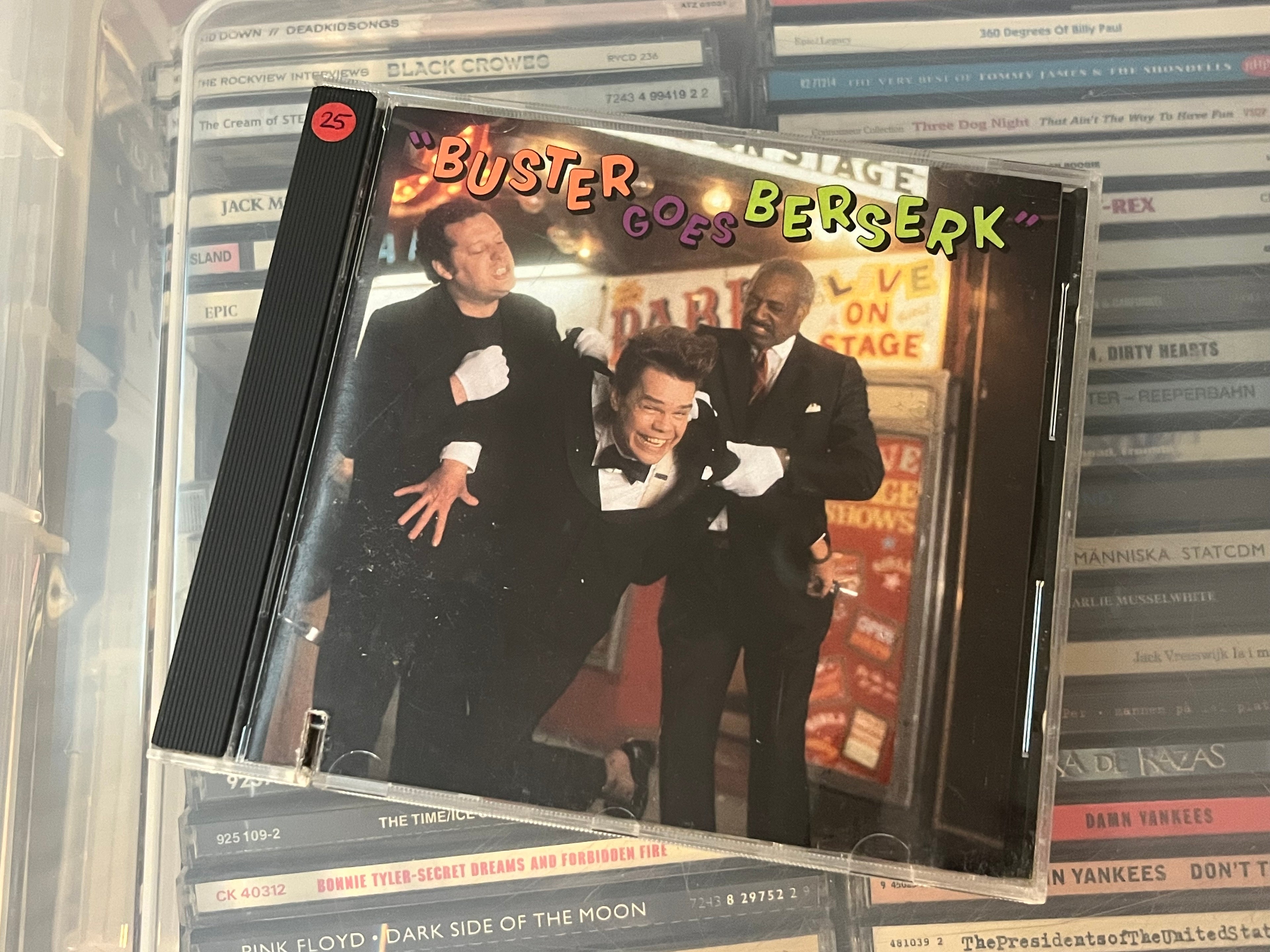 Buster Poindexter ‎– Buster Goes Berserk (NM/vg+) US-89 cutout botten