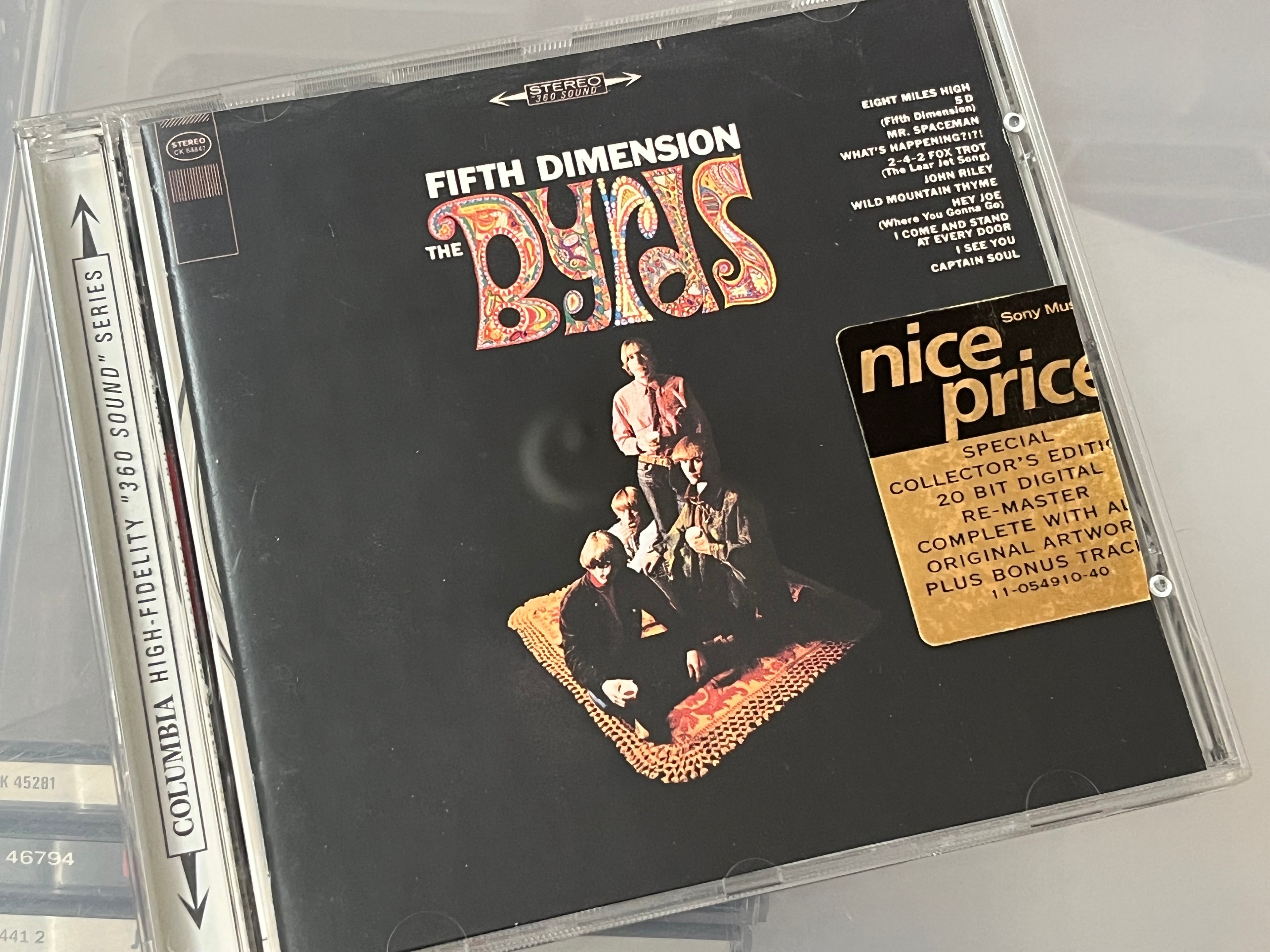 The Byrds - Fifth Dimension (NM/NM) Remaster med sex bonusspår!