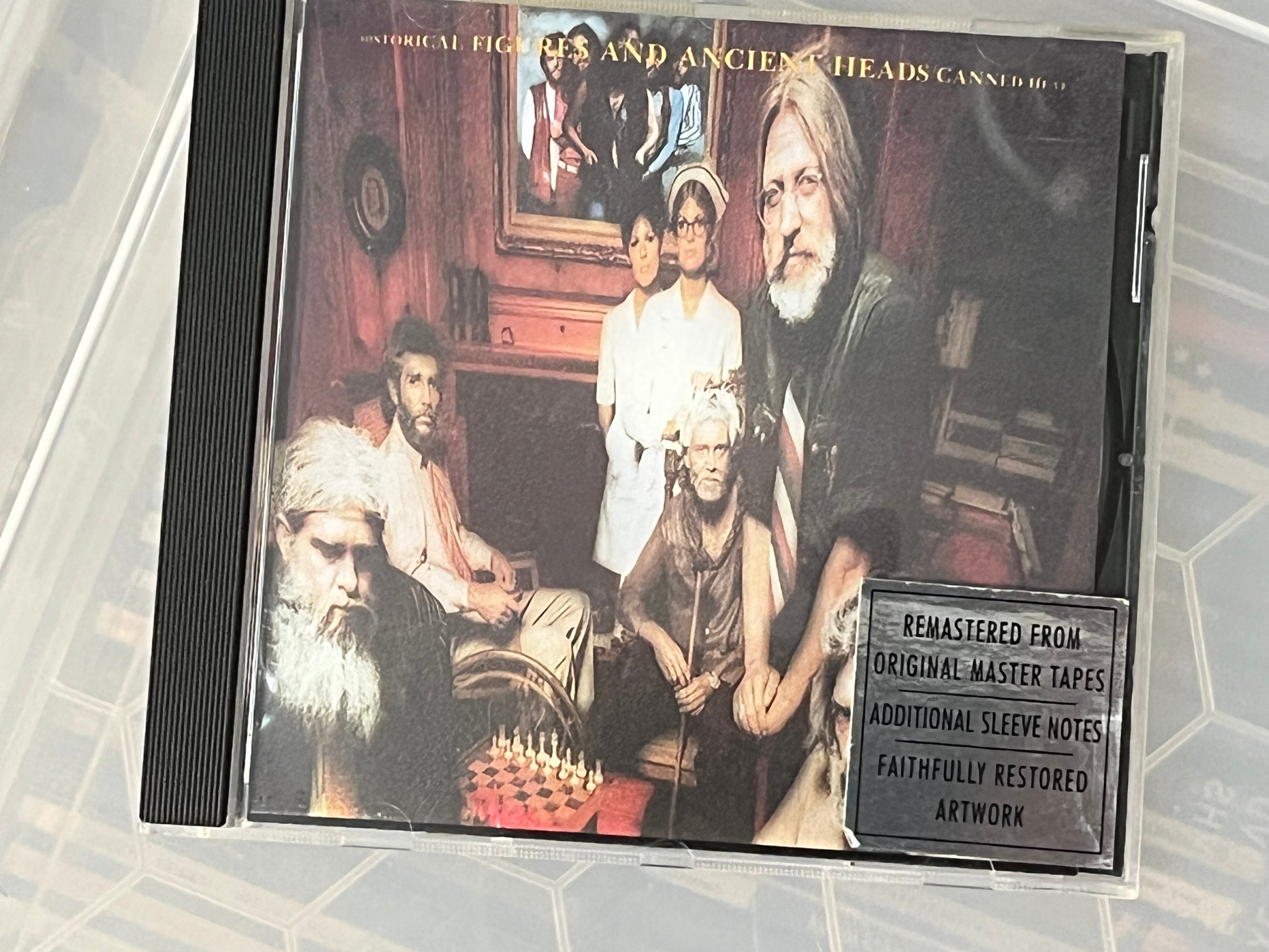 Canned Heat ‎– Historical Figures And Ancient Heads (NM/NM) Remaster
