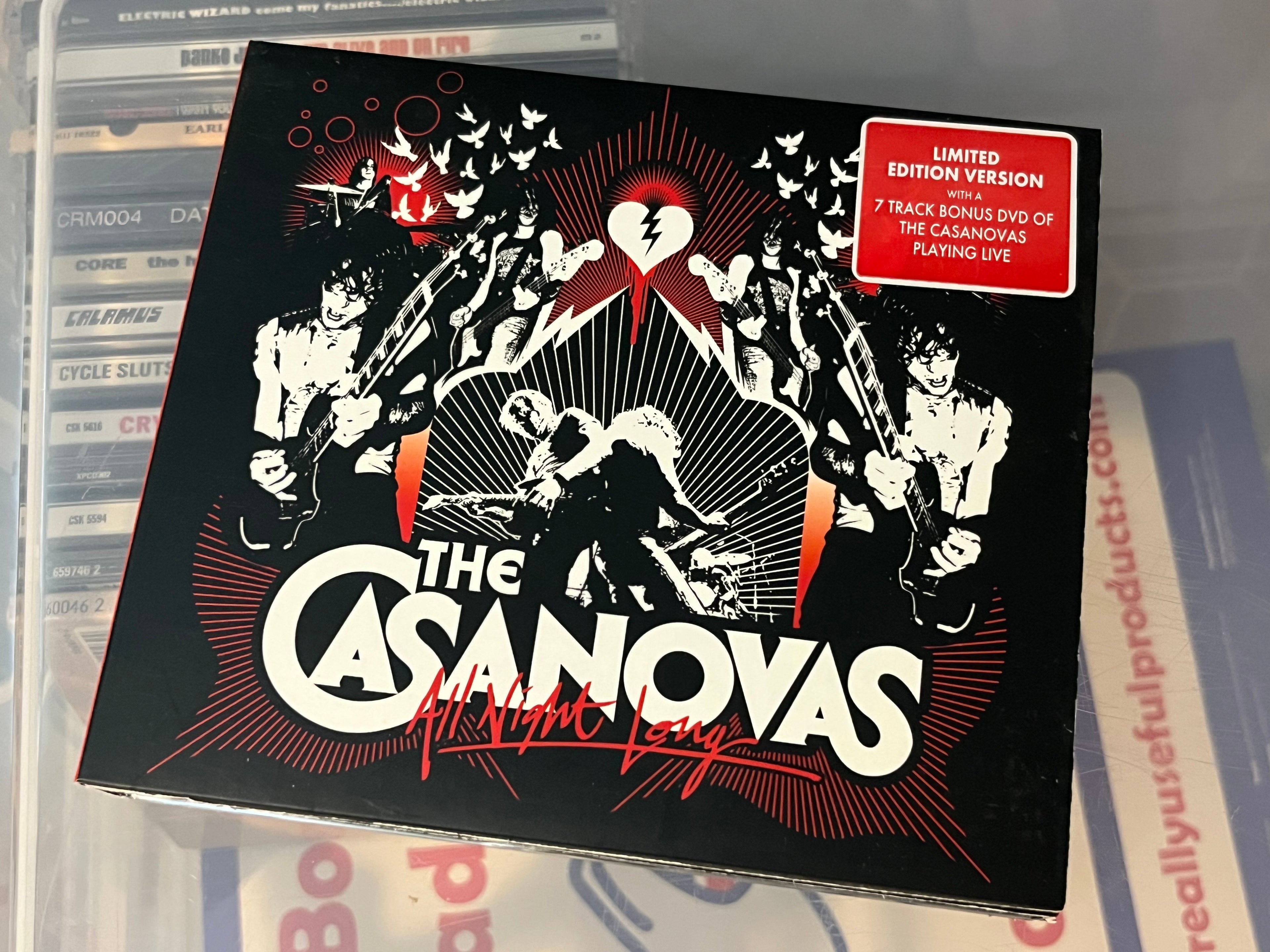 The Casanovas ‎– All Night Long (NM/NM) Limited CD+DVD-version!