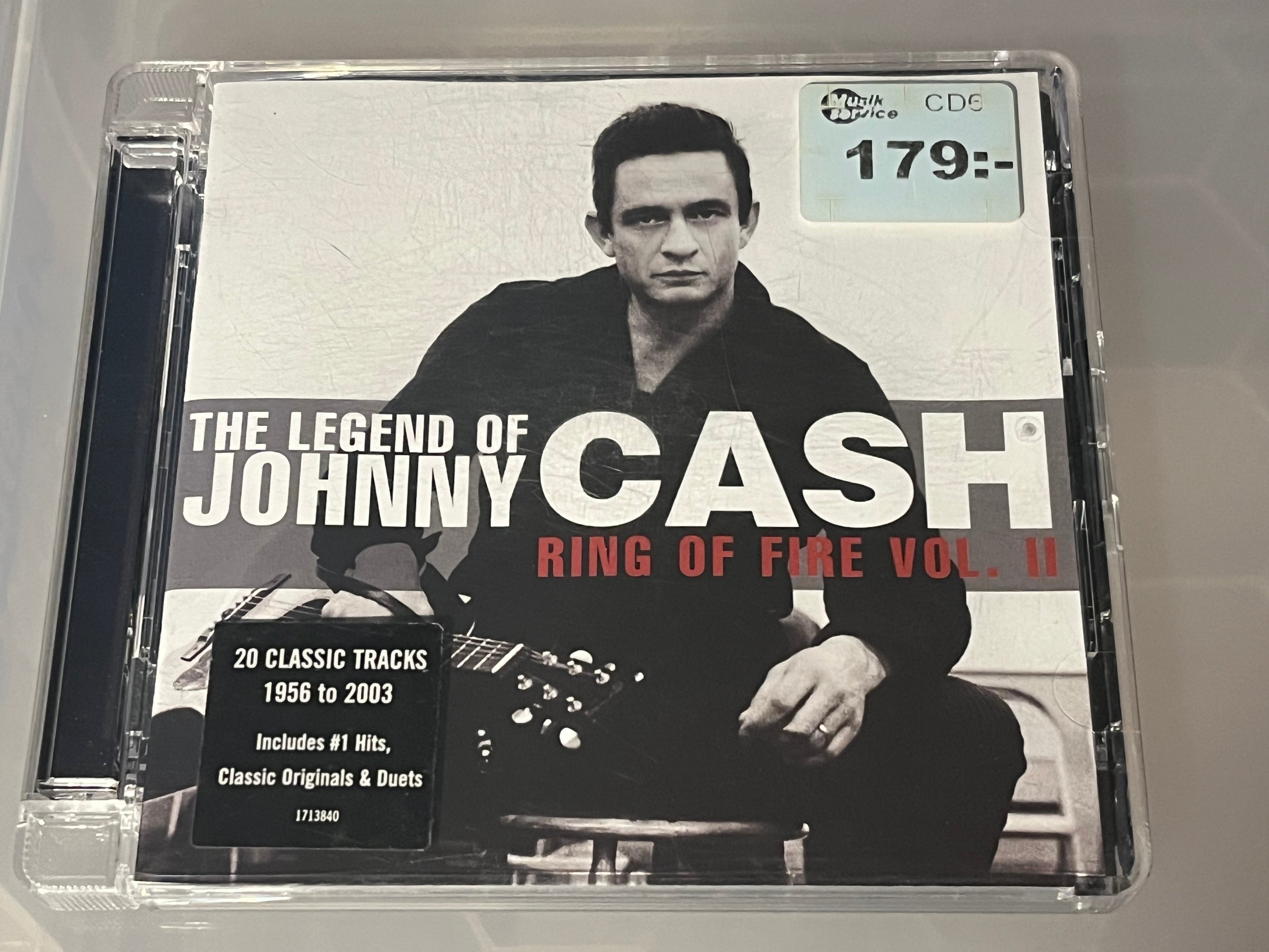 Johnny Cash - The Legend of Johnny Cash vol II (NM/vg+) super jwl case