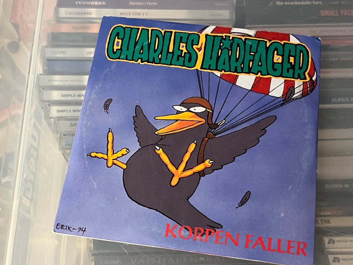 Charles Hårfager ‎– Korpen Faller (vg+/vg+)