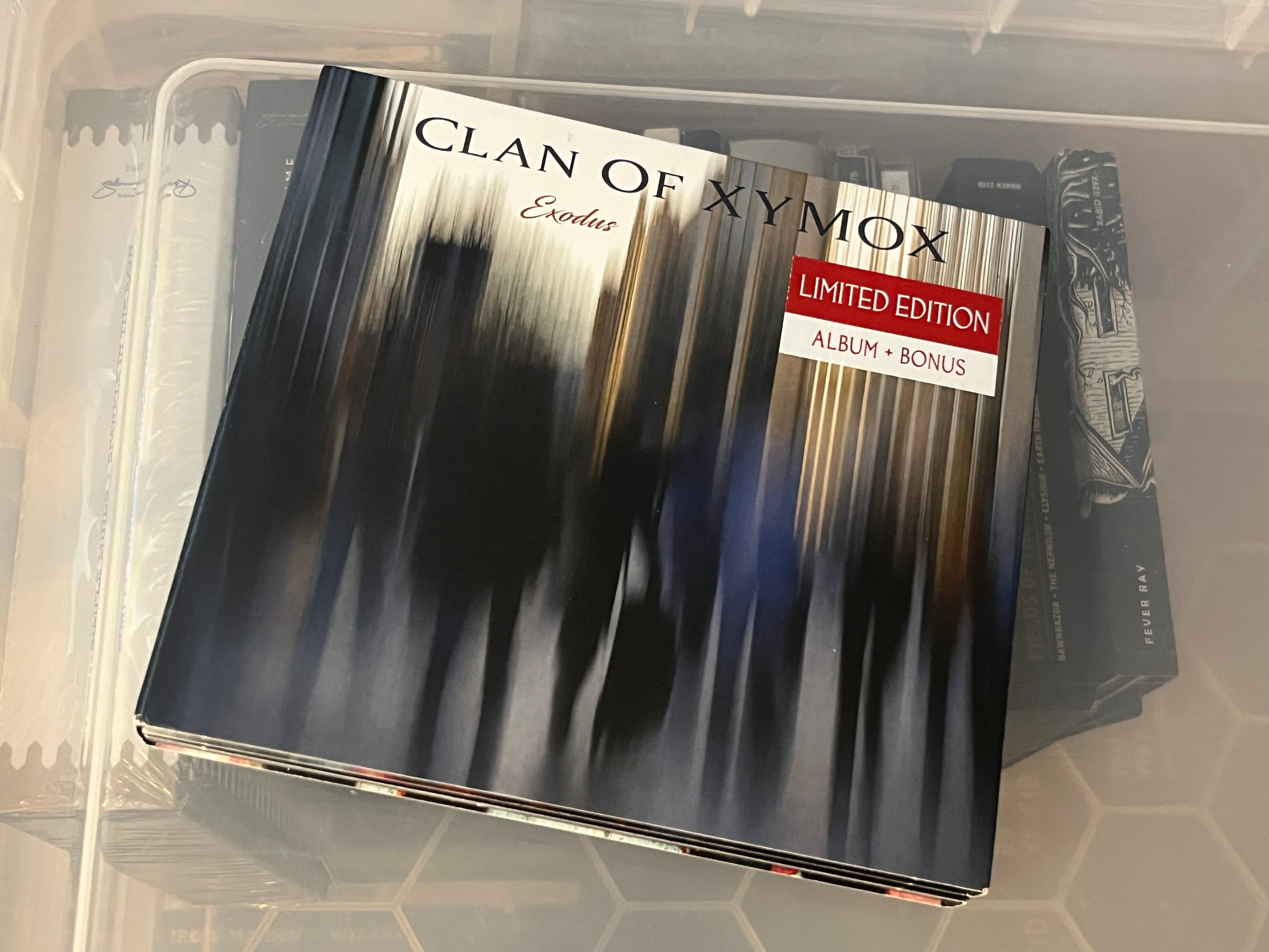 Clan Of Xymox ‎– Exodus (NM/NM) Limited 3CD-version. Numbered. ***RARE***