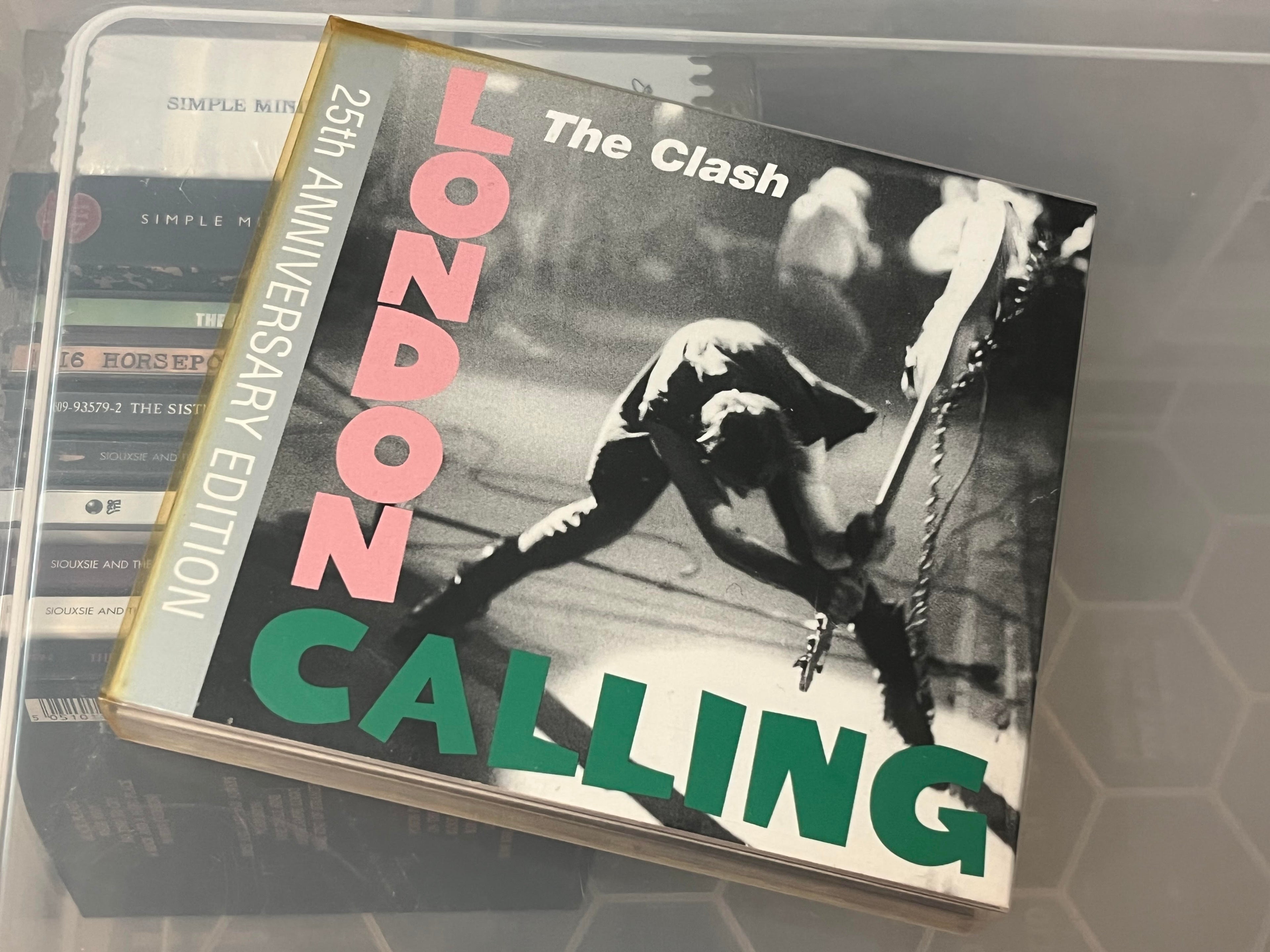 The Clash ‎– London Calling (NM/NM) EU-04 2CD+DVD o-ring 25th Anniversary Edition