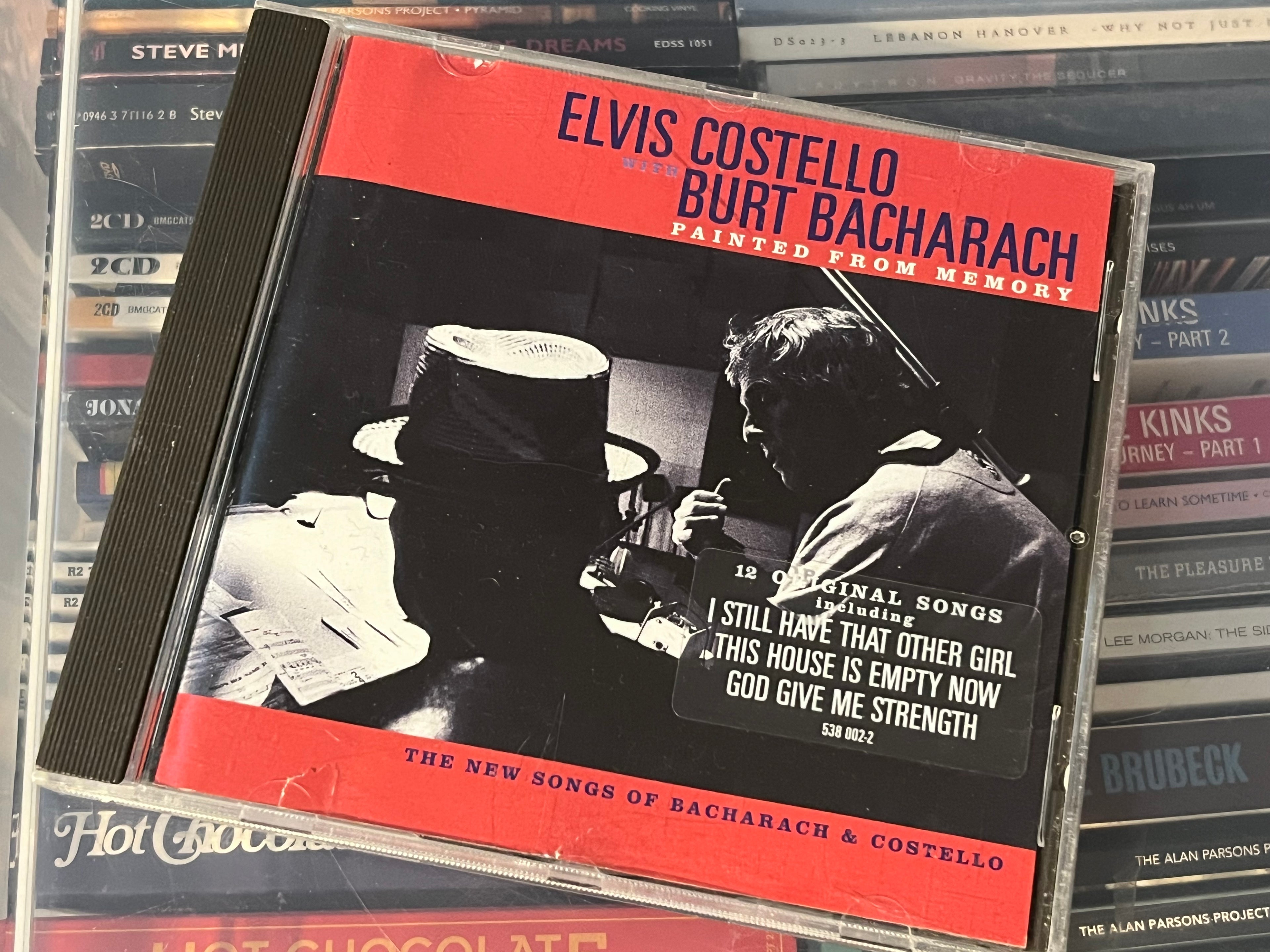 Elvis Costello With Burt Bacharach – Painted From Memory (The New Songs Of Bacharach & Costello) (vg+/vg+)