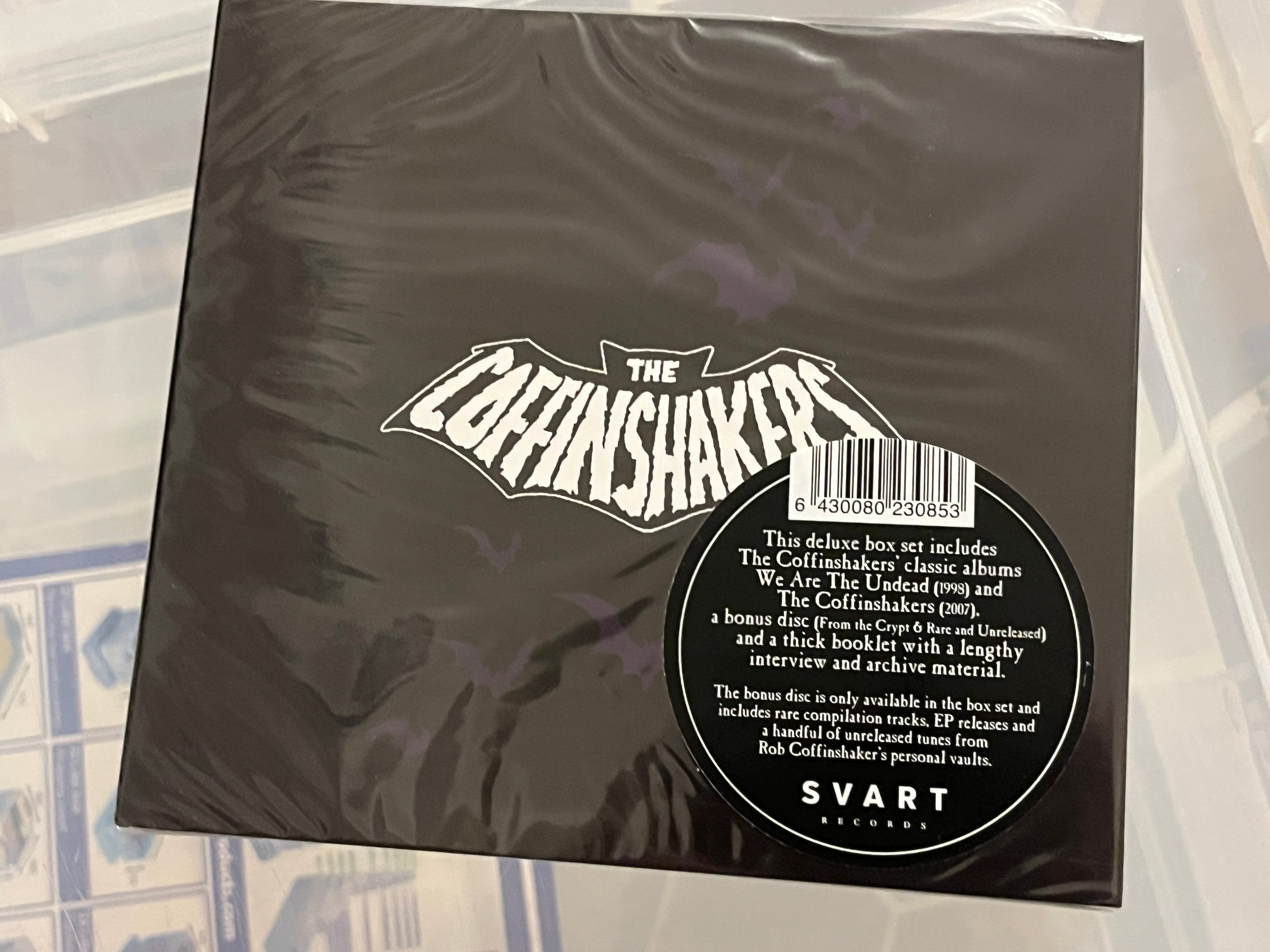 The Coffinshakers ‎– The Curse Of The Coffinshakers 1996 - 2016 (SEALED) 3CD Box!