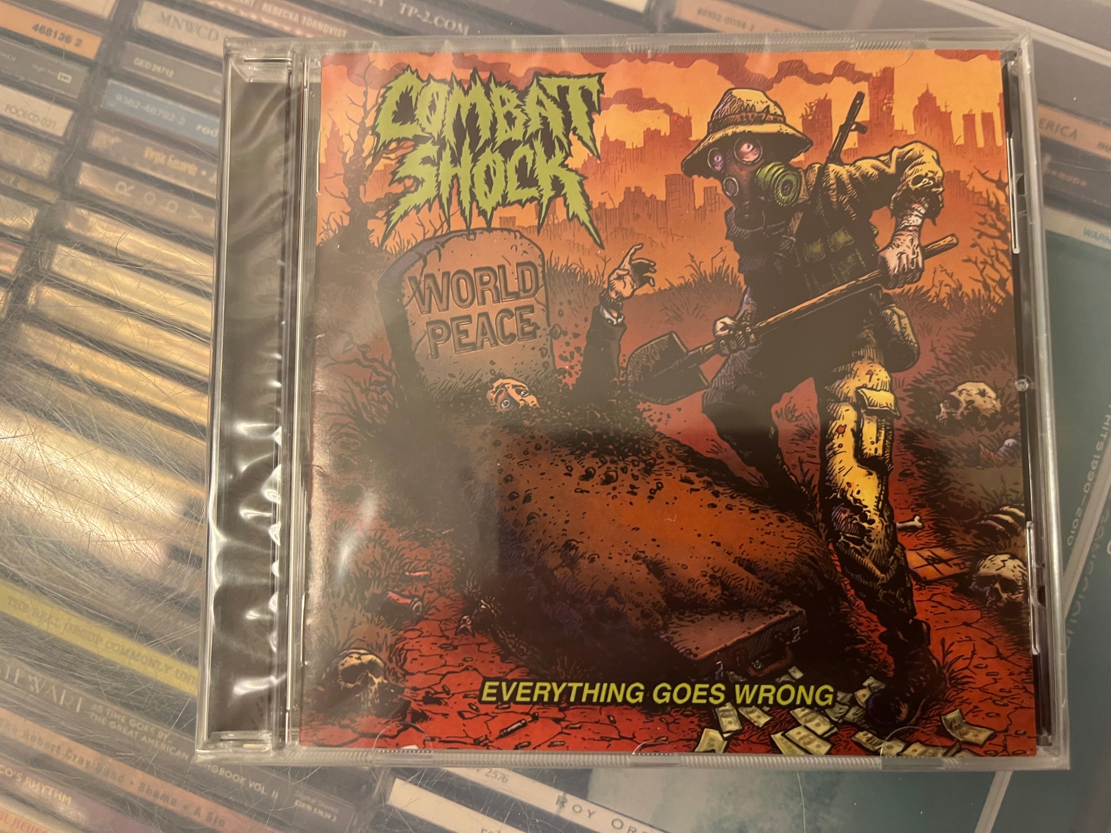 Combat Shock – Everything Goes Wrong (sealed)