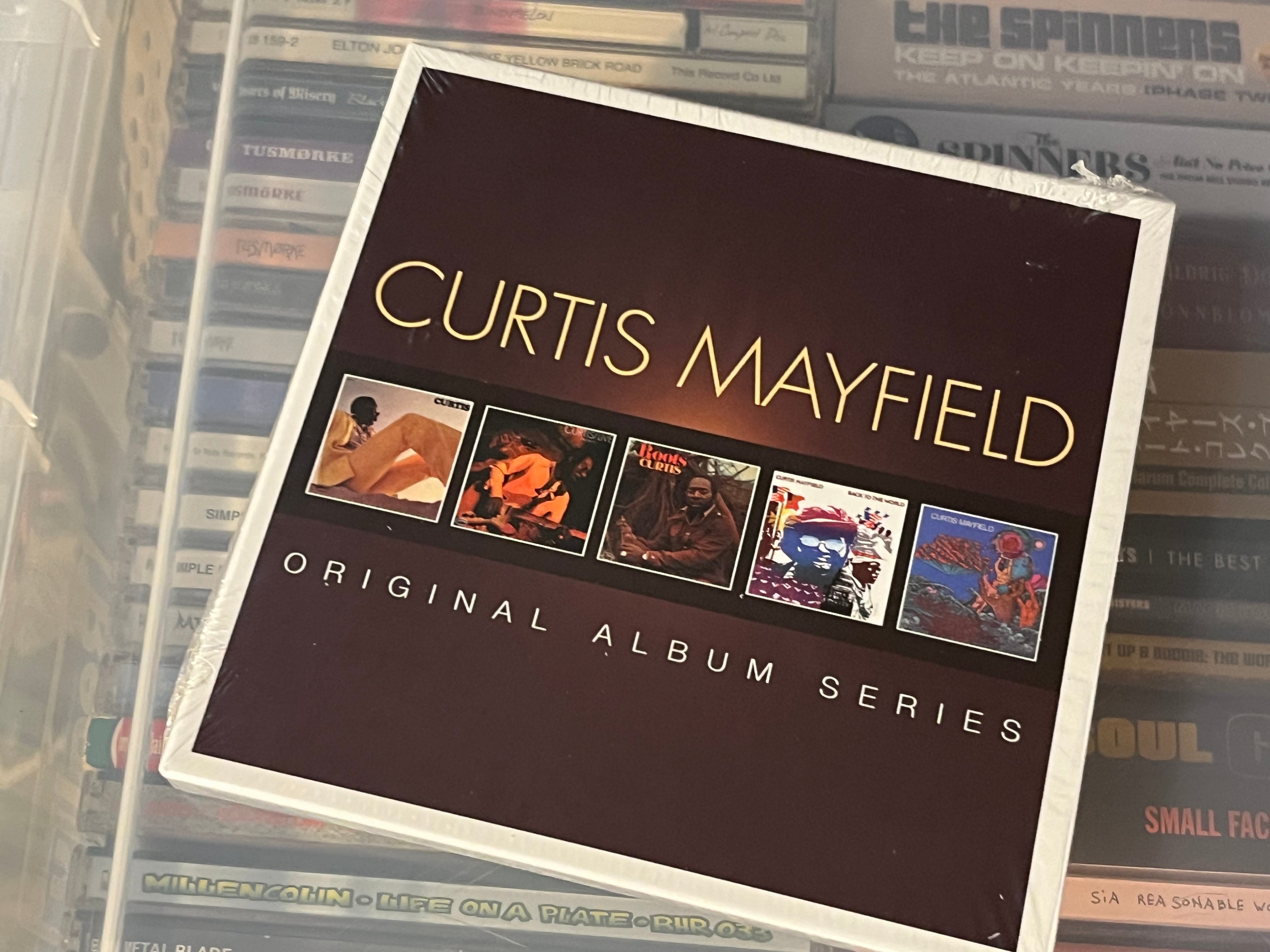 Curtis Mayfield ‎– Original Album Series (NM/NM) EU-13 5CD Slipcase