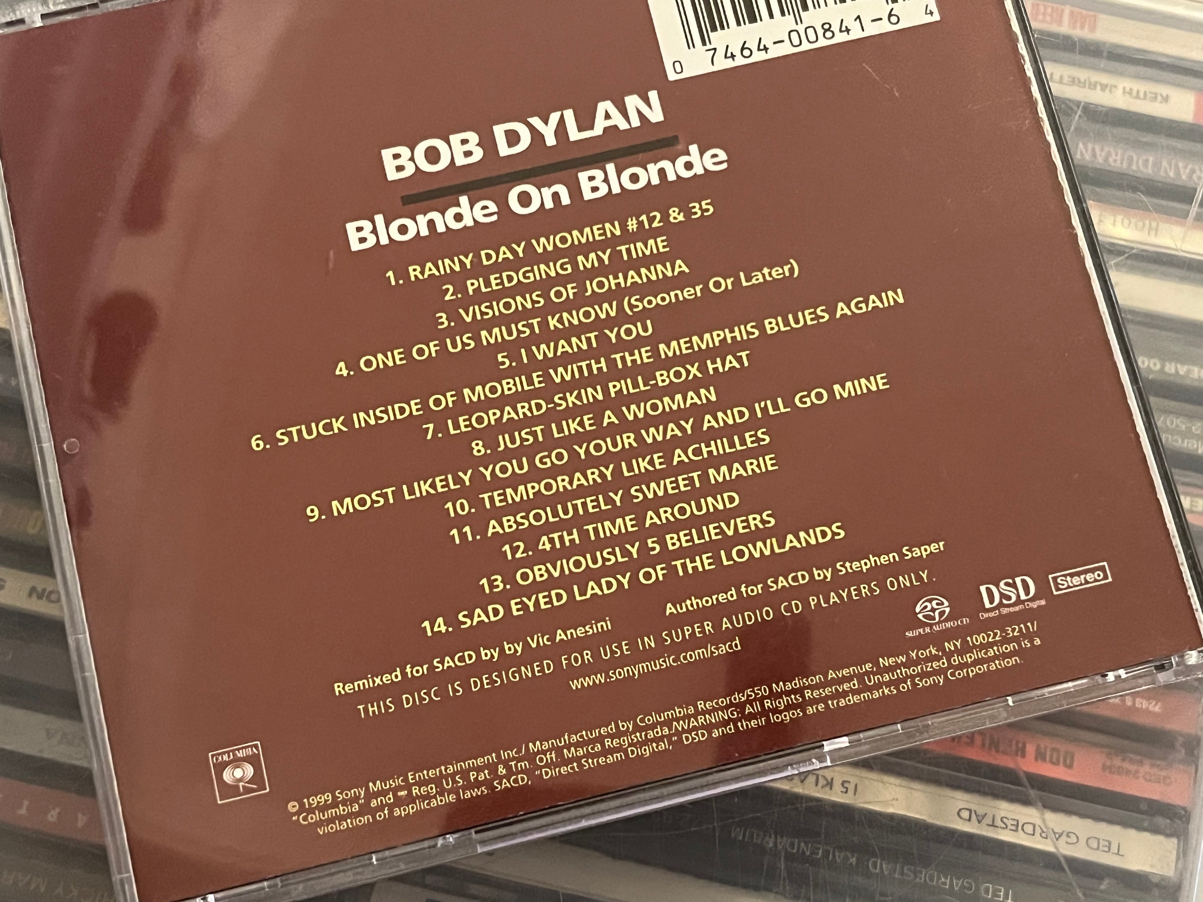 Bob Dylan - Blonde On Blonde (NM/NM) ***SUPER AUDIO CD***
