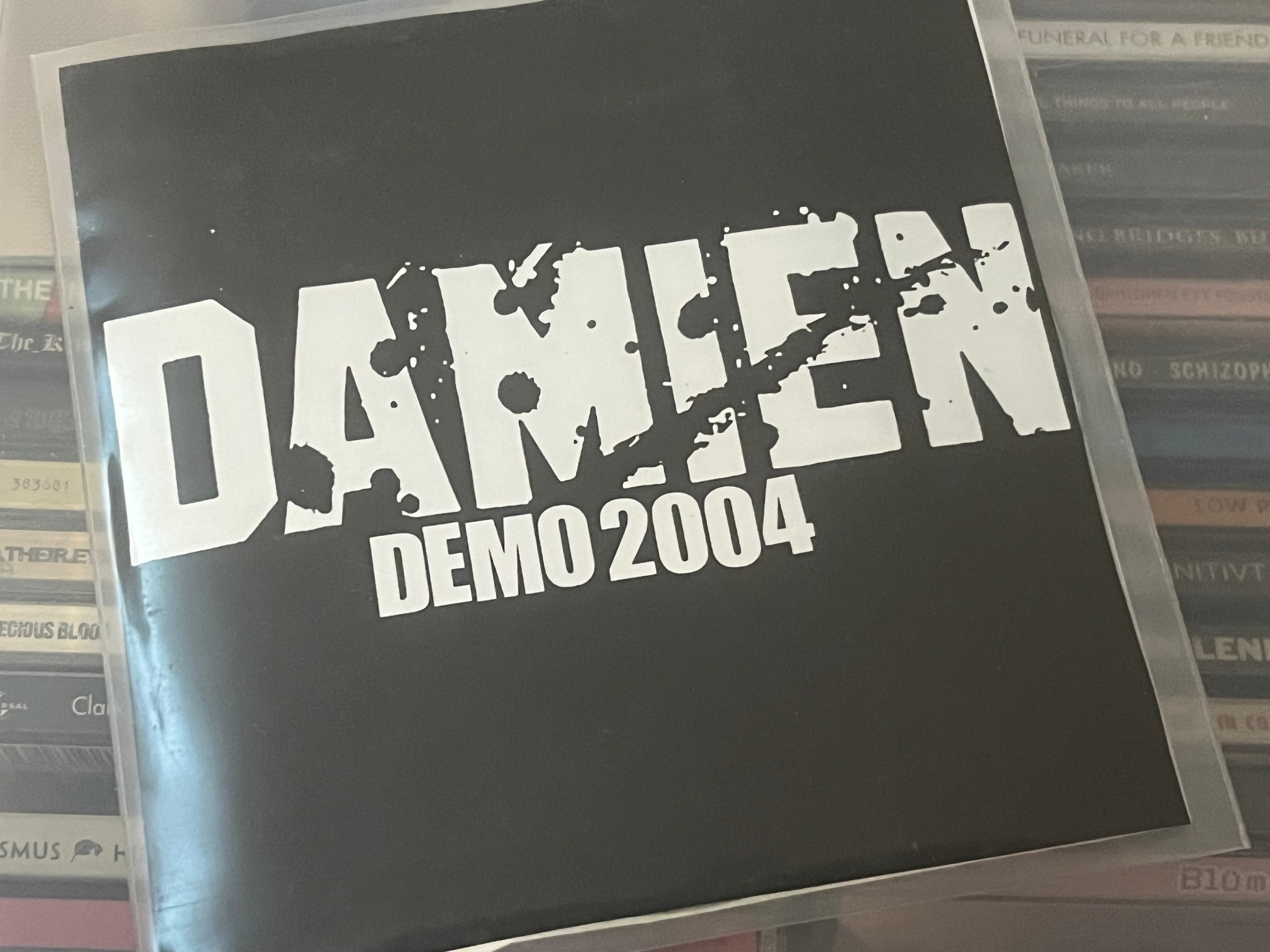 Damien - Demo 2004 (NM/NM) *MEGARARE CDr DEMO - HC FRÅN KARLSTAD*