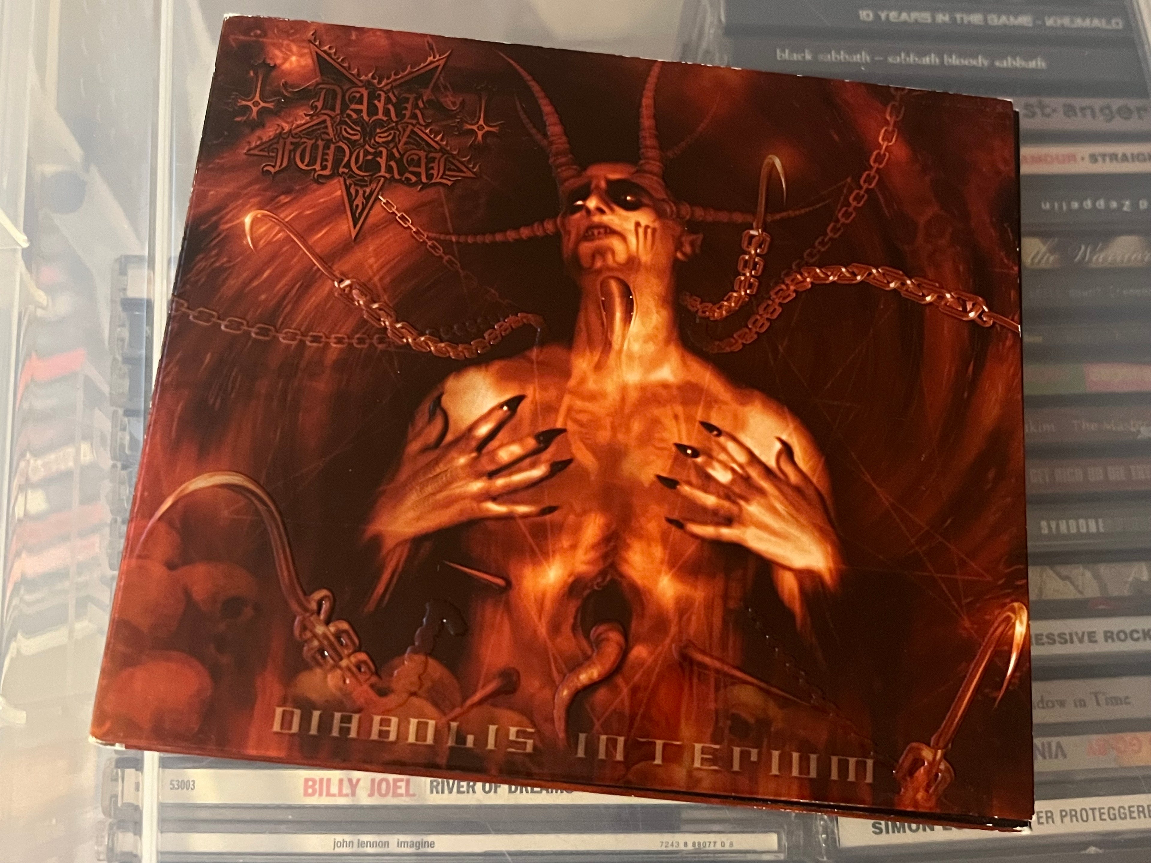Dark Funeral ‎– Diabolis Interium (vg+/vg+) *FÖRSTA SVENSKA PRESSEN*