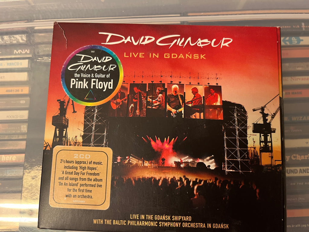 David Gilmour - Live In Gdansk 2CD (vg+/NM/vg)