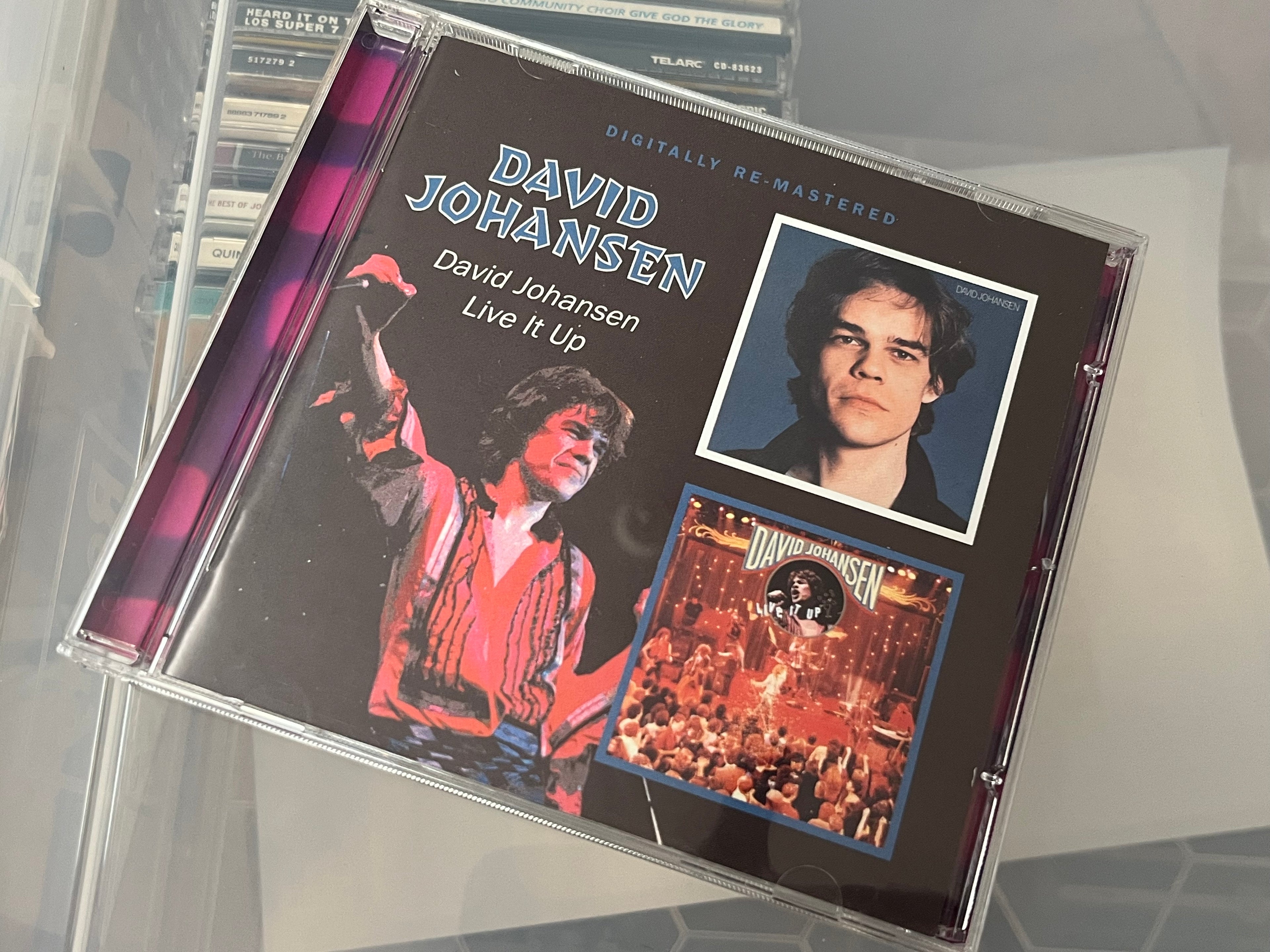 David Johansen ‎– David Johansen/Live It Up (NM/NM)