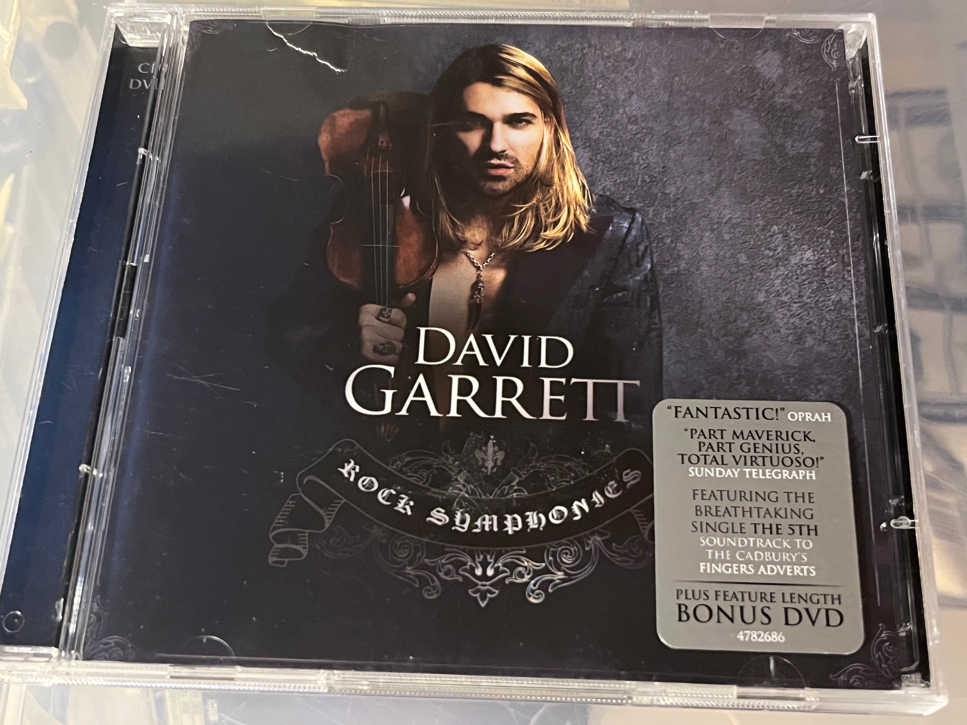 David Garrett – Rock Symphonies (NM/NM) 2CD-deluxe version