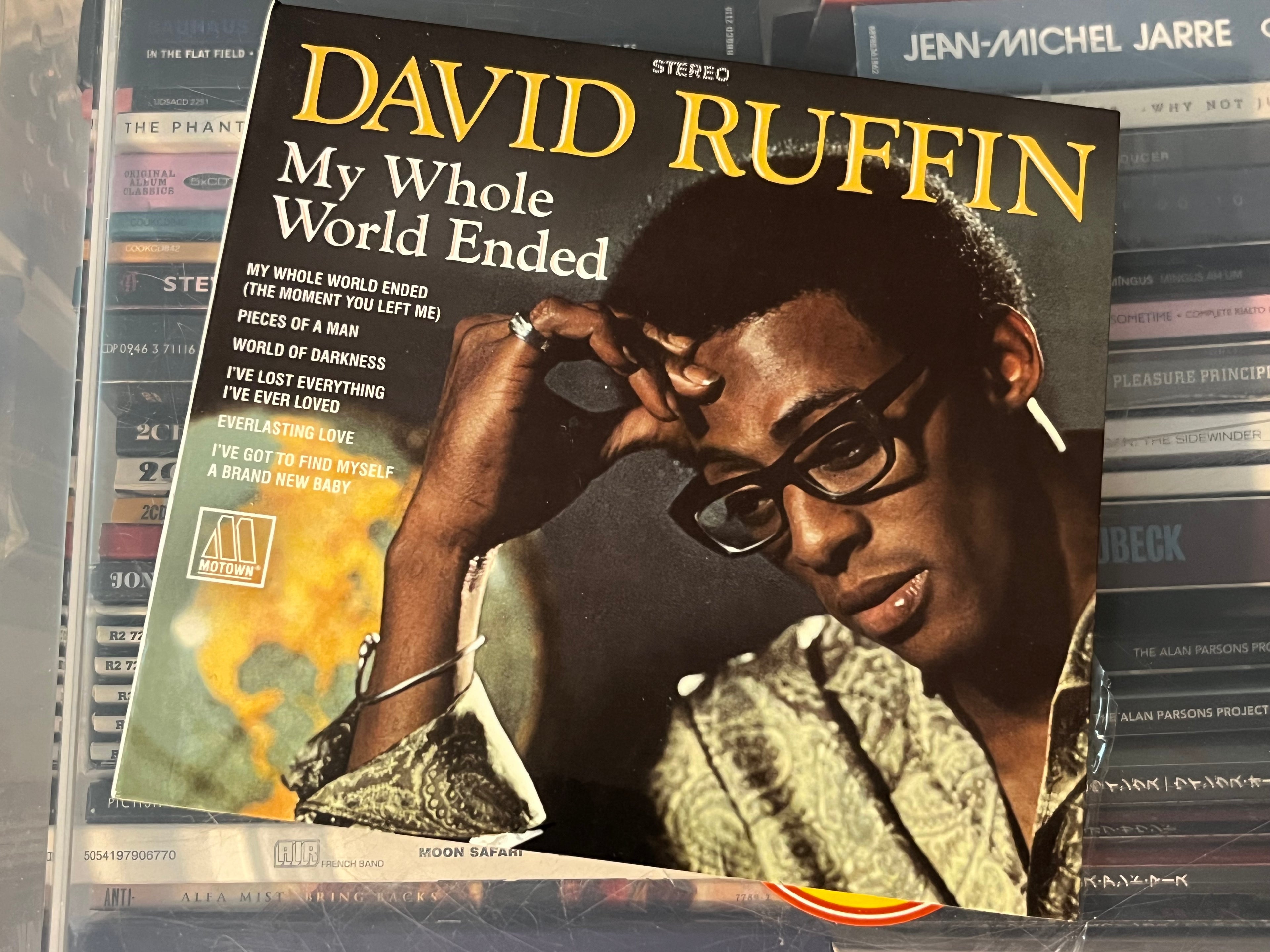 David Ruffin – My Whole World Ended (NM/NM) EU-16 Gatefold Mini-LP