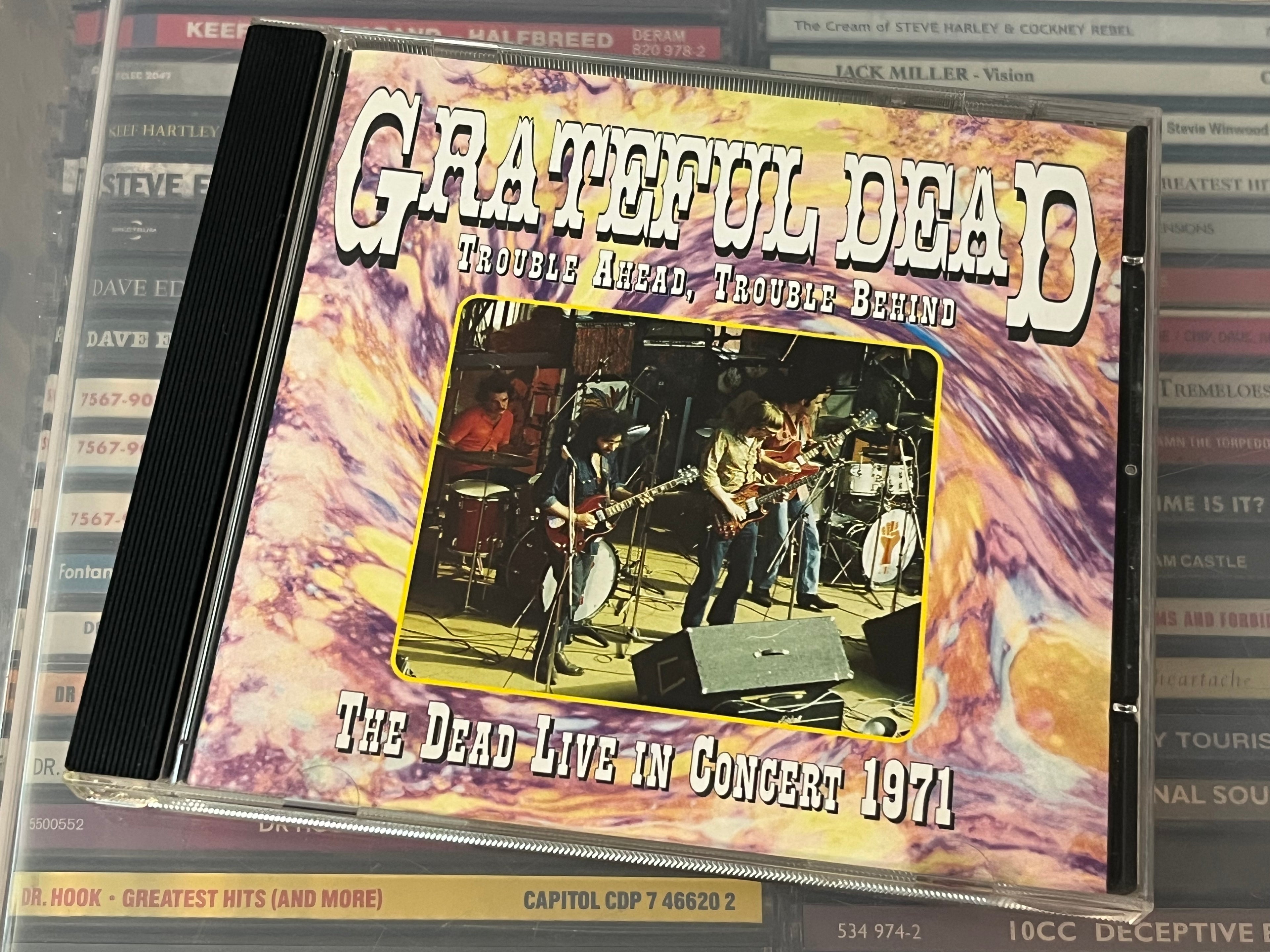 Grateful Dead – Trouble Ahead, Trouble Behind (The Dead Live In Concert 1971) (NM/NM) Boot från 1971