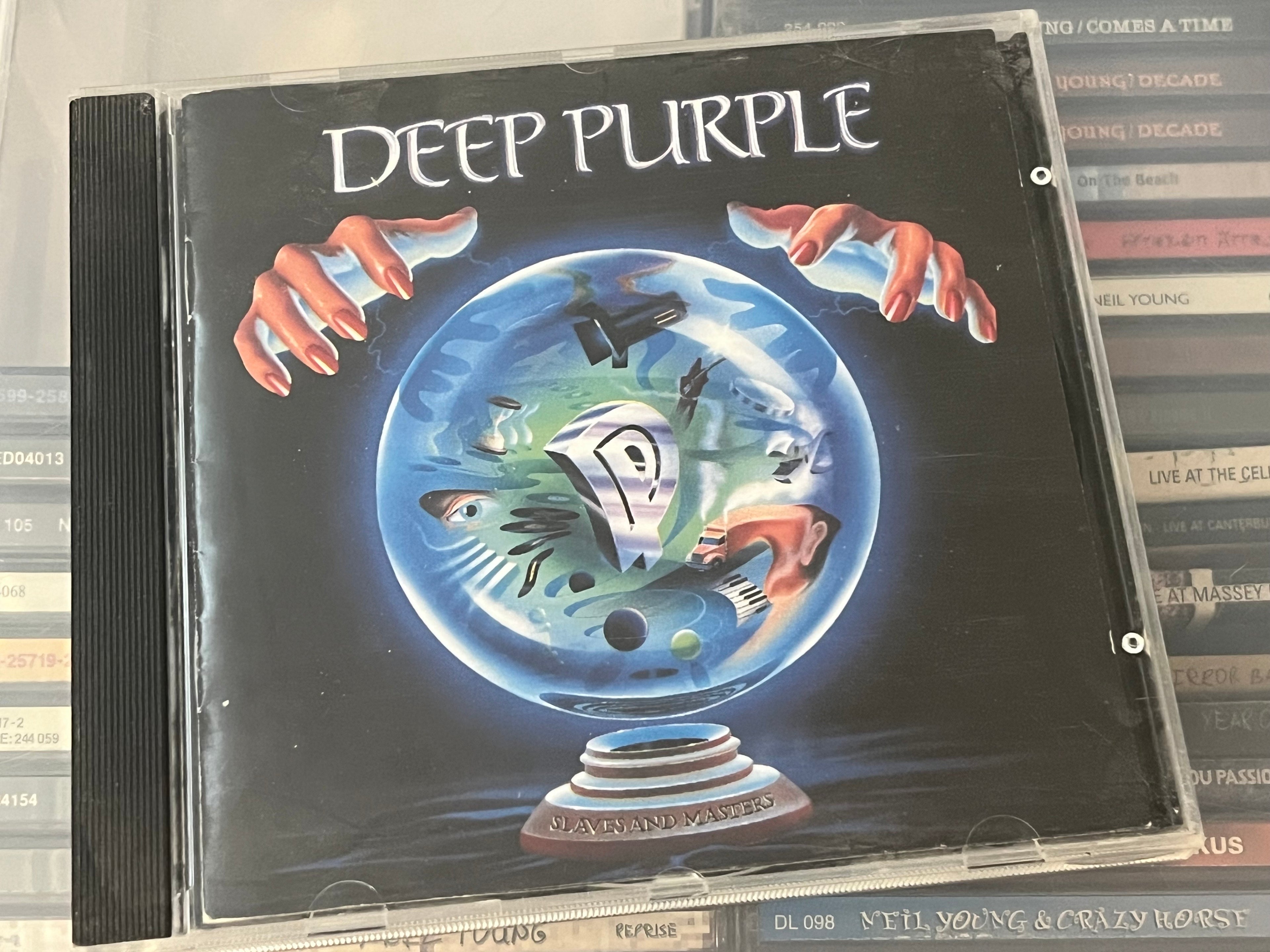 Deep Purple ‎– Slaves And Masters (NM/NM) Första EU-pressen -90.