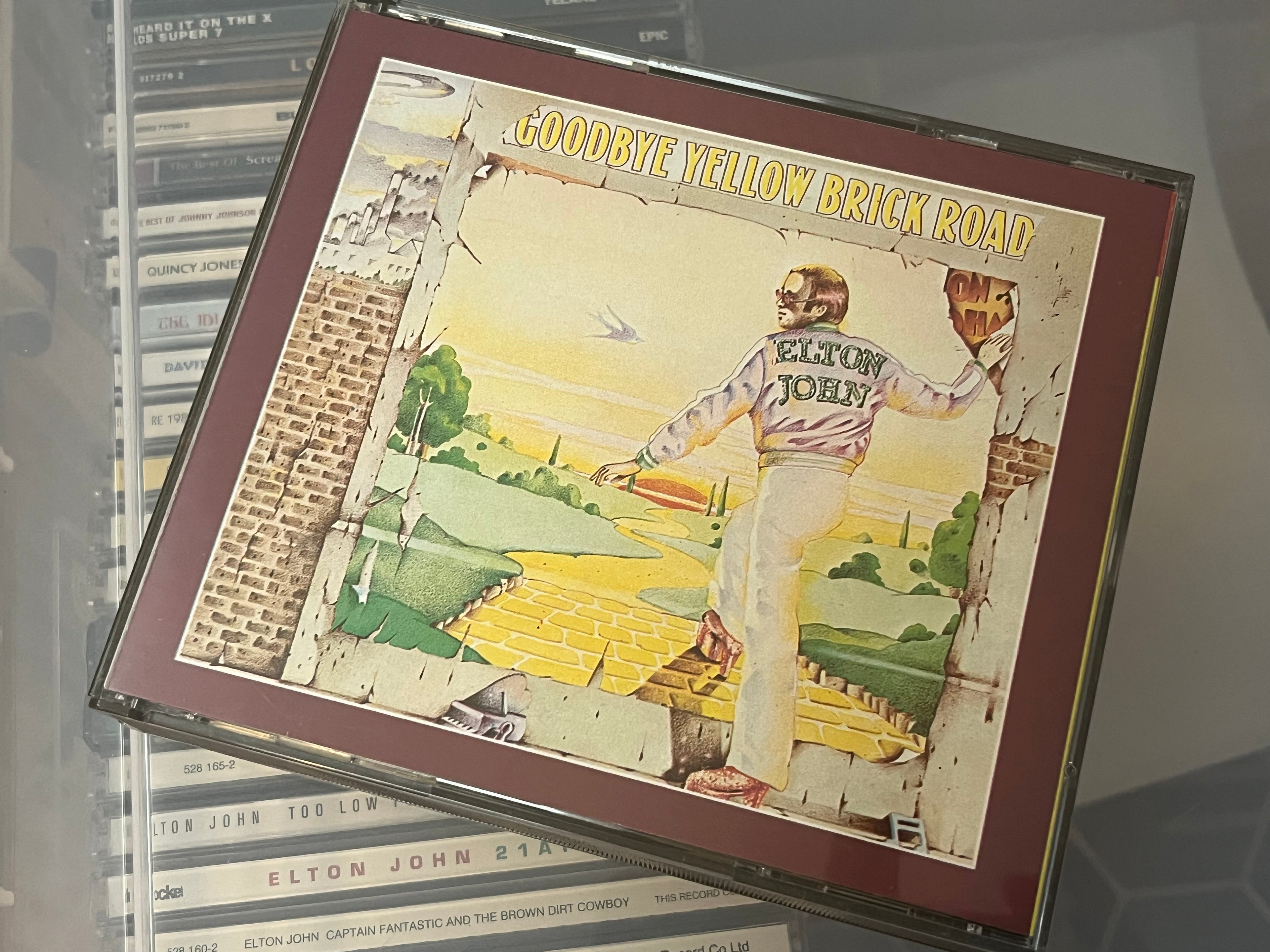 Elton John – Goodbye Yellow Brick Road (NM/NM) 2CD-versionen Tjockbox!