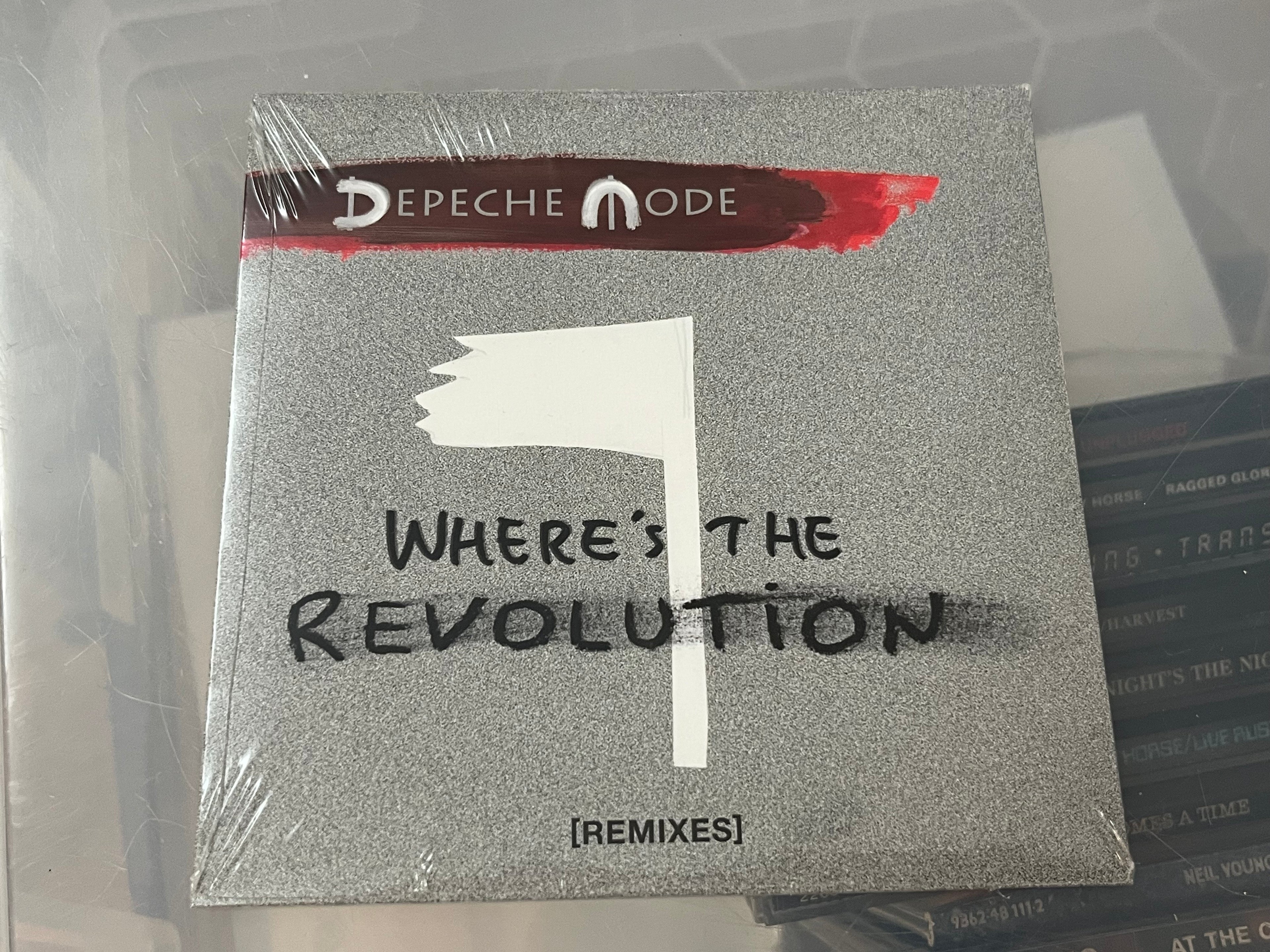 Depeche Mode – Where's The Revolution [Remixes] (SEALED) 5-spårs single.