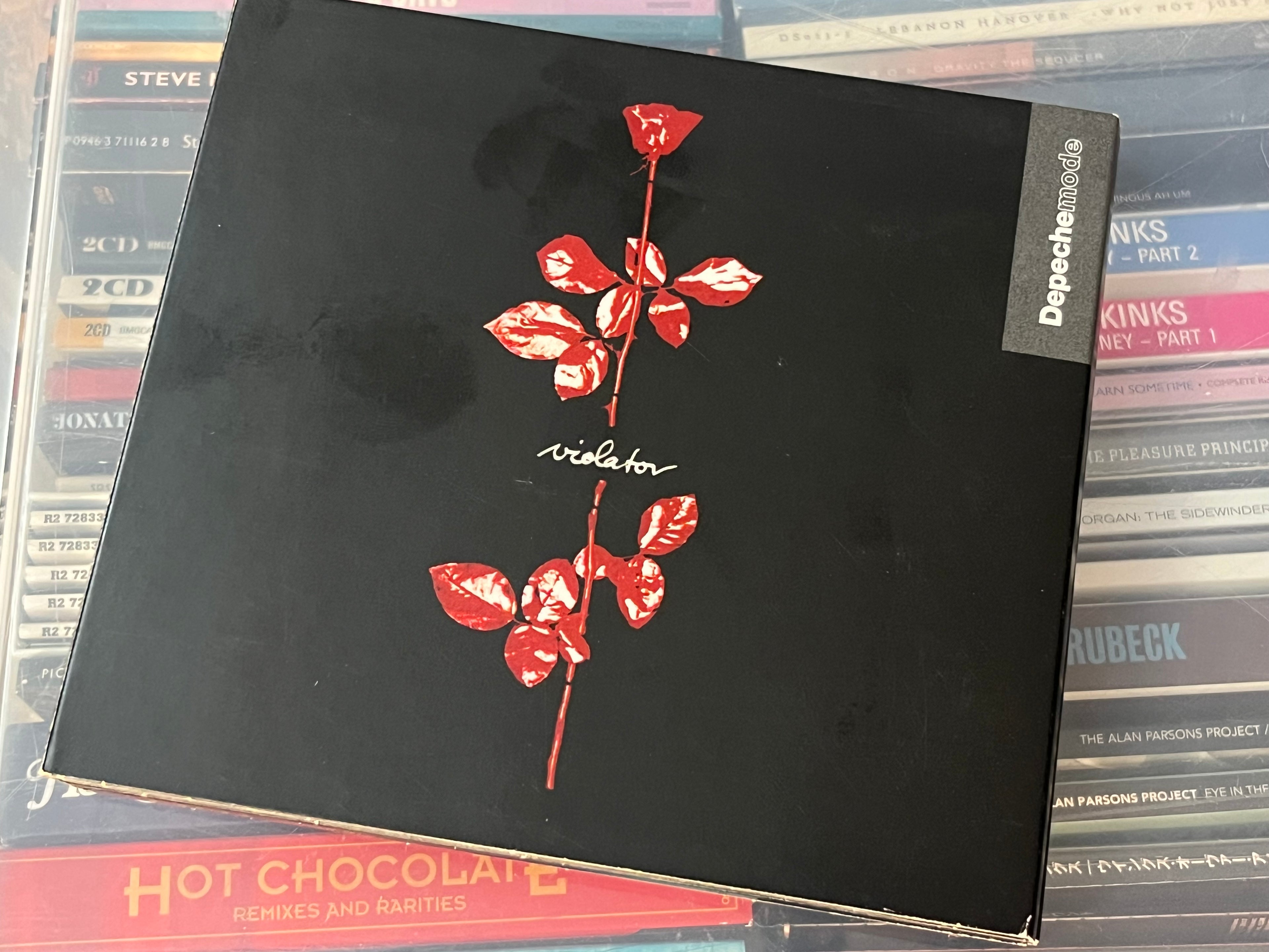 Depeche Mode – Violator (NM/vg+) UK-09 CD+DVD Collectors Ed DTS-5.1 minor shelfwear