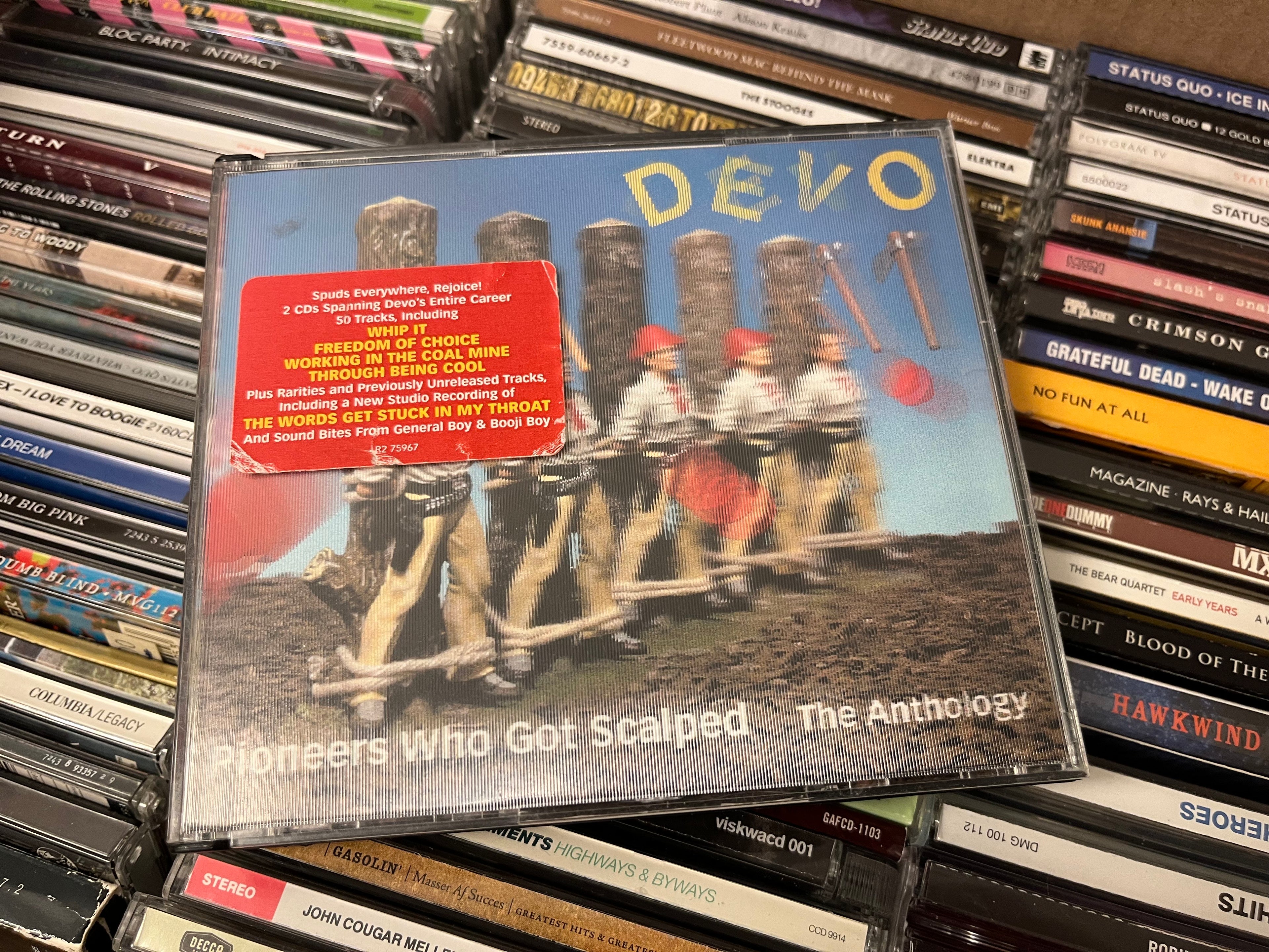 Devo ‎– Pioneers Who Got Scalped - The Anthology (NM/NM) 2CD