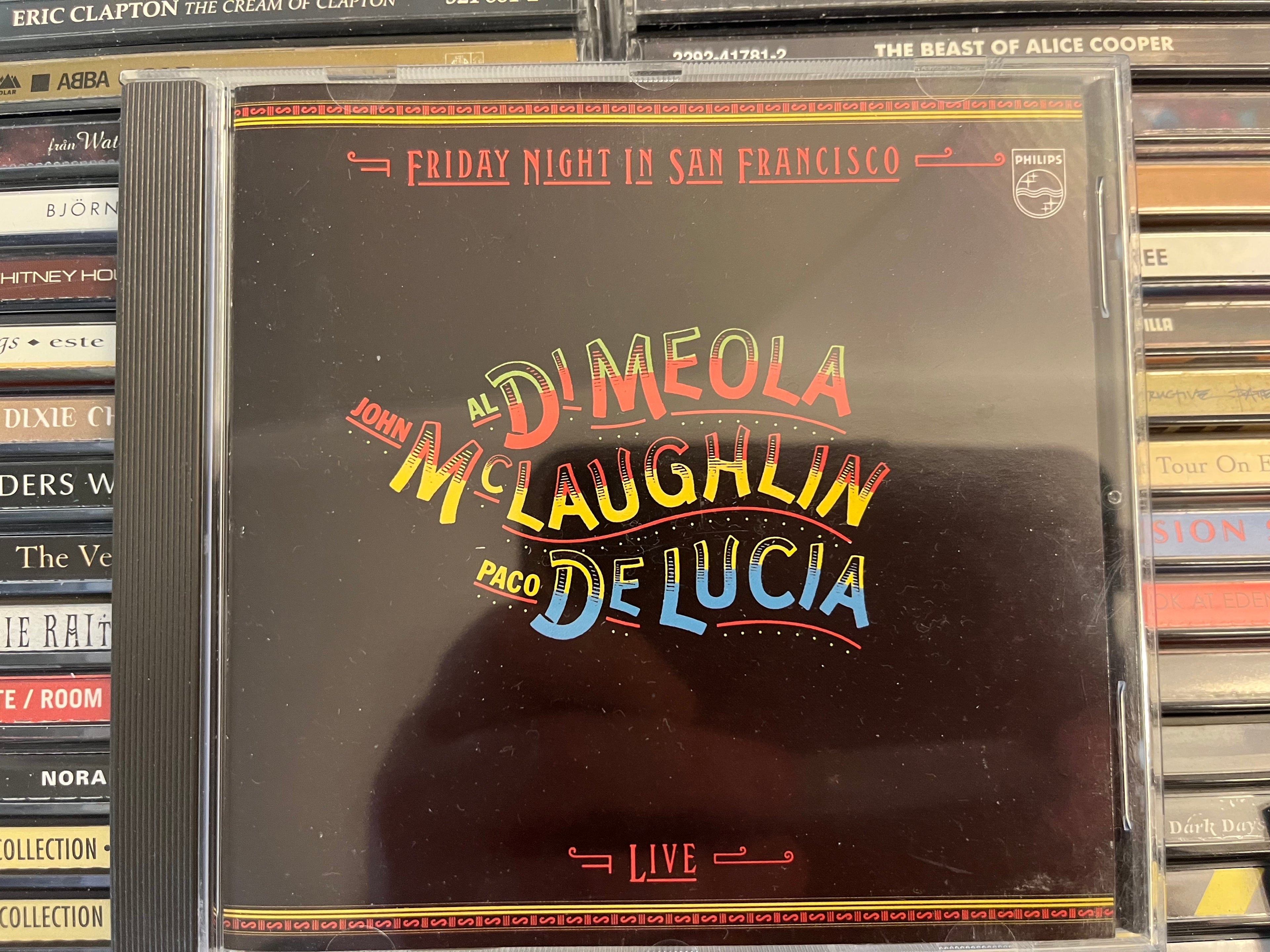 Al Di Meola, John McLaughlin, Paco De Lucía – Friday Night In San Francisco (NM/NM)