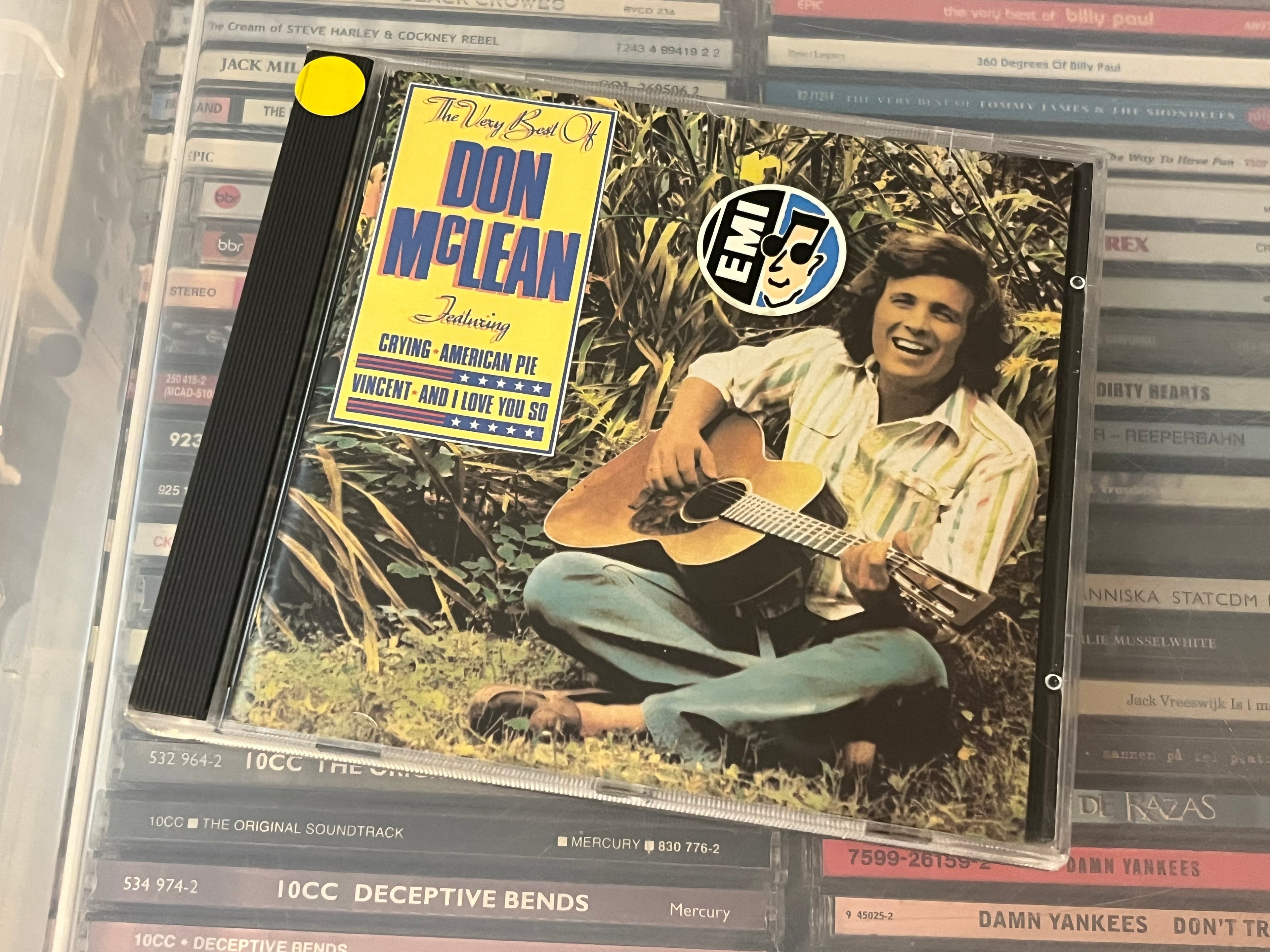 Don McLean ‎– The Very Best Of Don McLean (NM/NM)