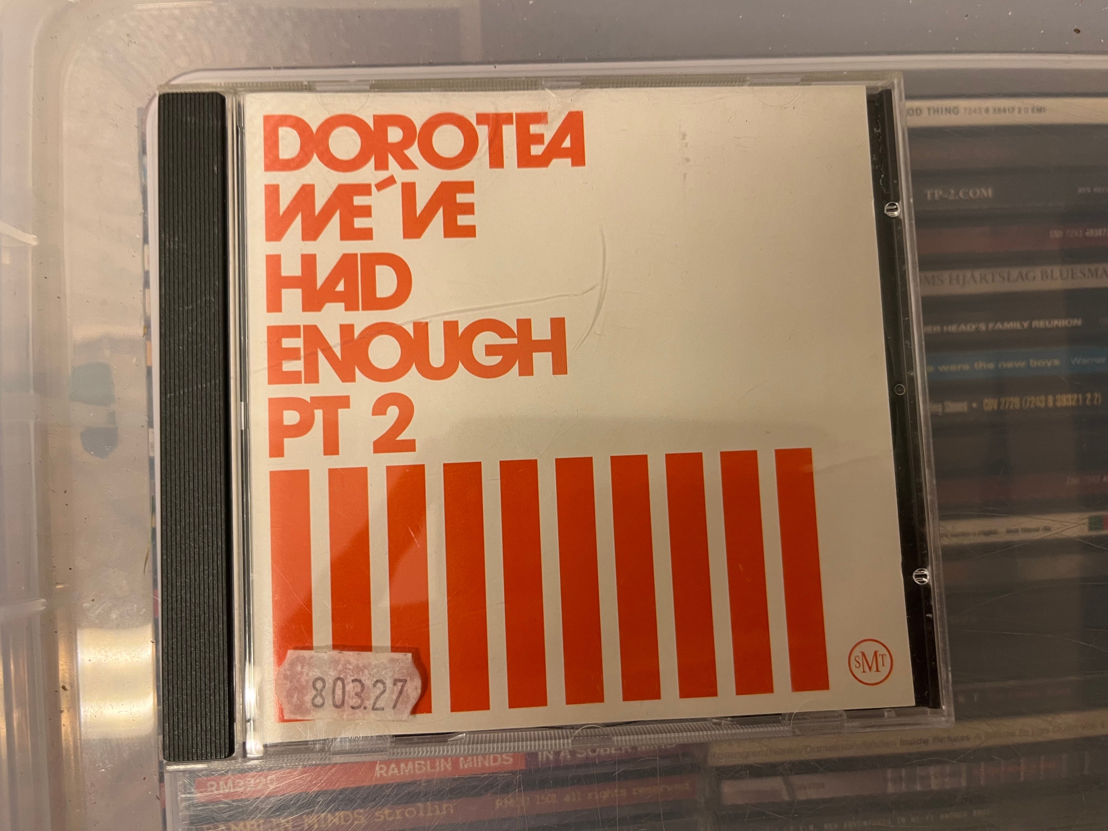 Dorotea ‎– We've Had Enough, Pt 2 (NM/NM)