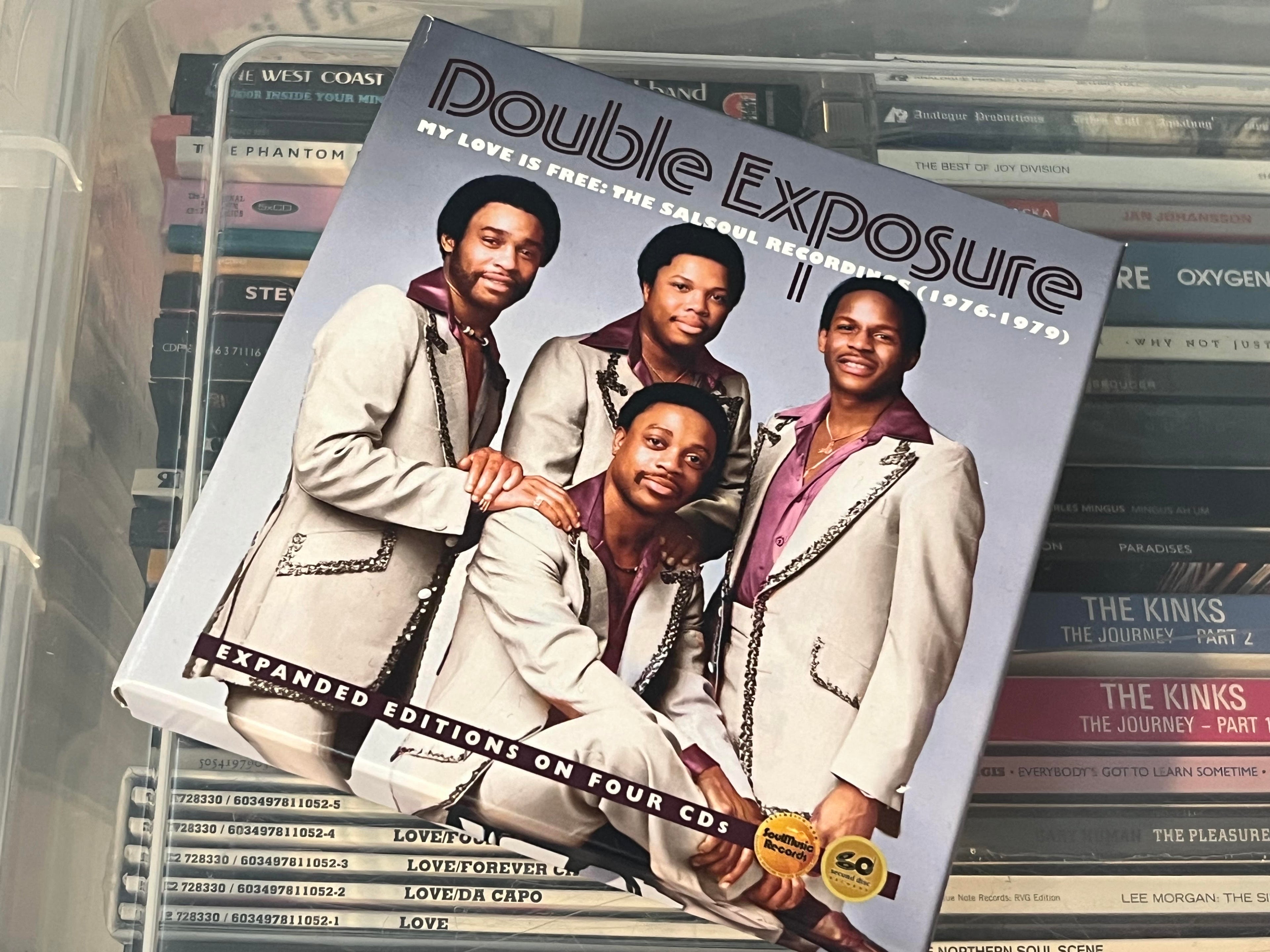 Double Exposure ‎– My Love Is Free: The Salsoul Recordings (1976-1979) (NM/NM) UK-24 4CD-box +14 bonusspår!