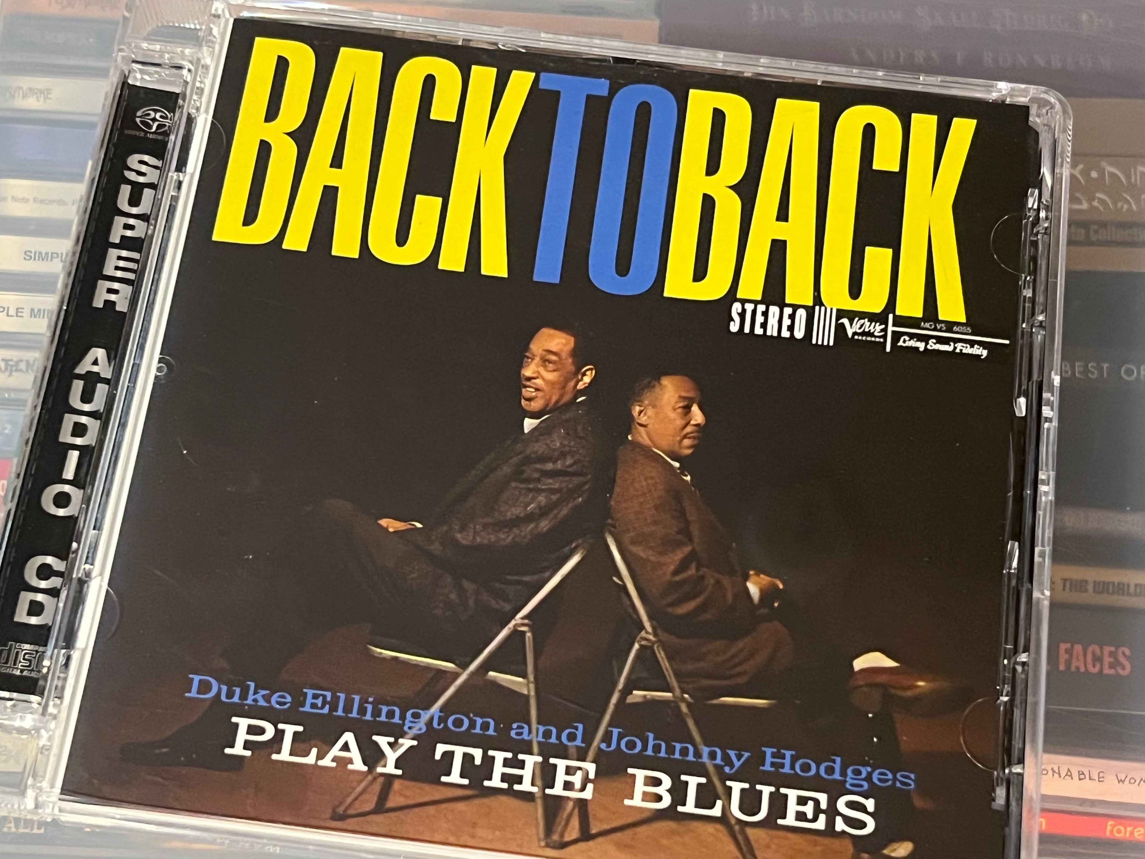 Duke Ellington & Johnny Hodges ‎– Back To Back (Duke Ellington And Johnny Hodges Play The Blues) (NM/NM) US-12 Super Audio-CD Hybrid *Analogue Productions*