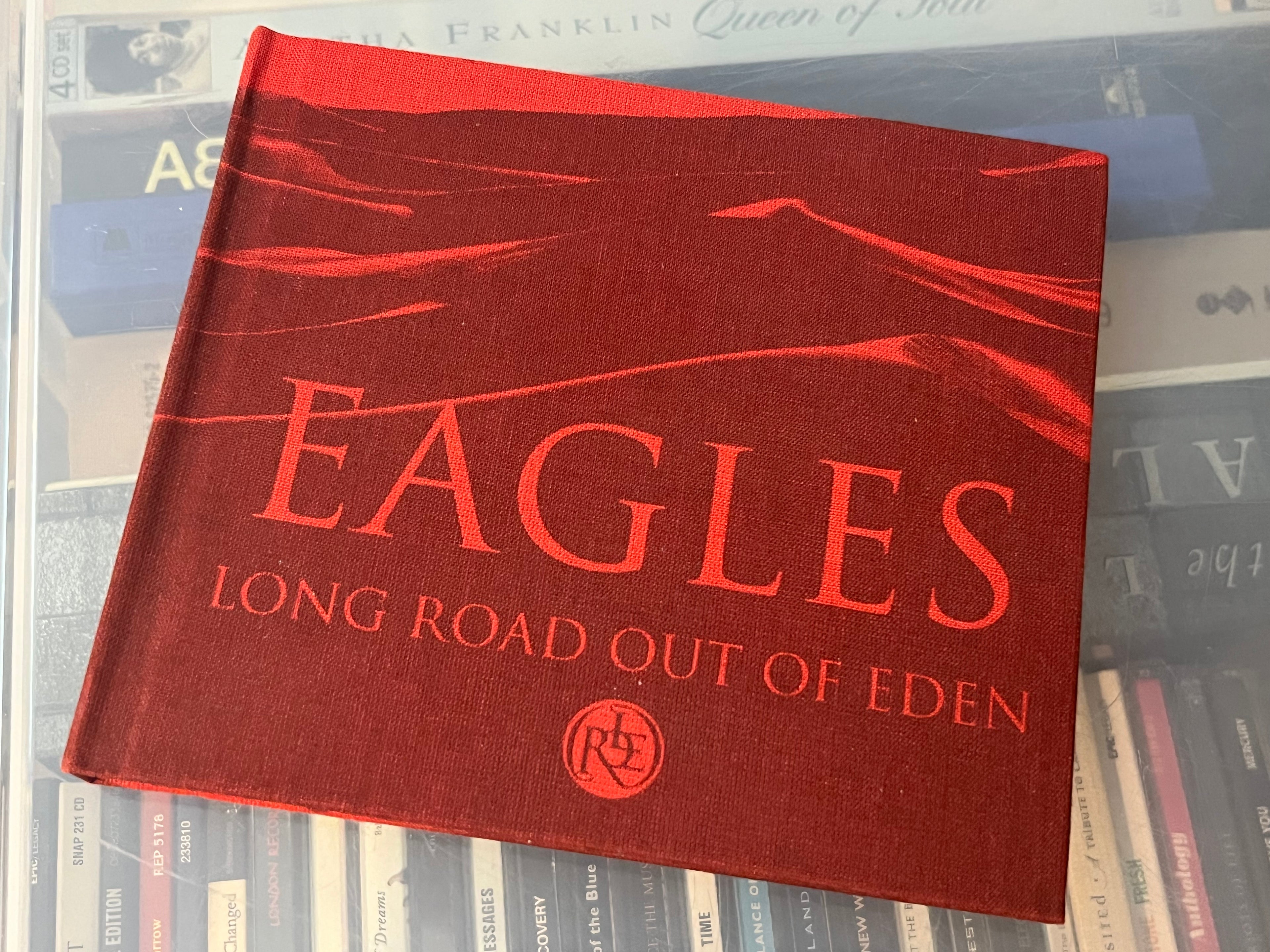 Eagles ‎– Long Road Out Of Eden (NM/NM) Deluxe Red Linen cloth digibook-version!